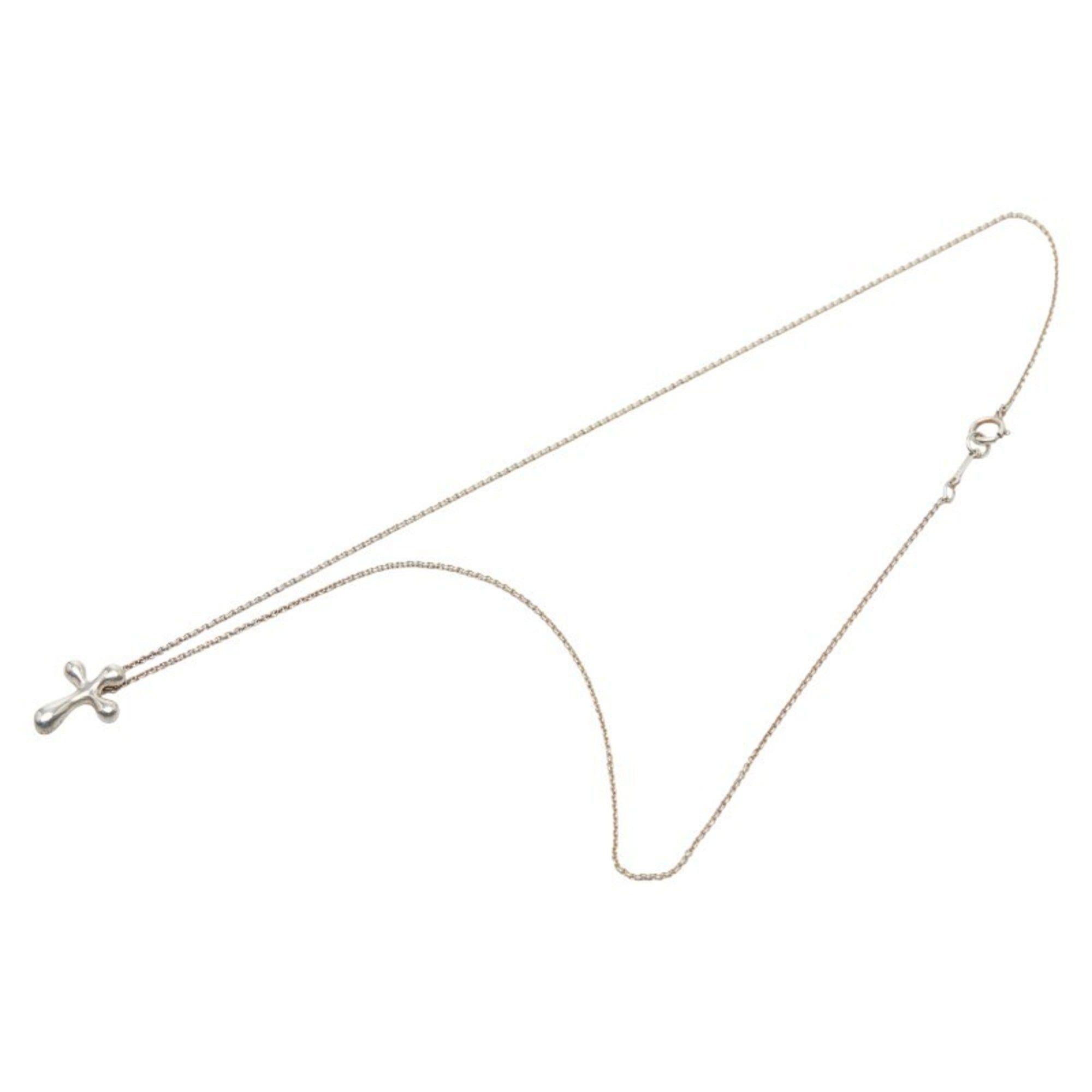 Tiffany & Co. Tiffany & Co. Small Cross Necklace in 925 Sterling Silver for Women Size ONE SIZE - 4 Thumbnail