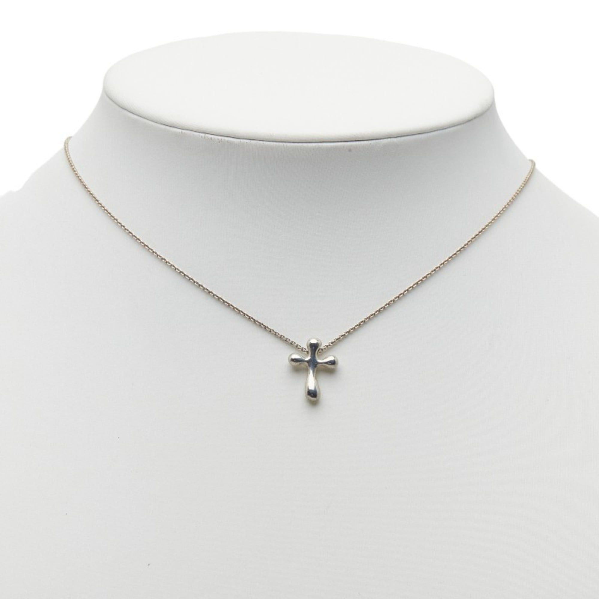Tiffany & Co. Tiffany & Co. Small Cross Necklace in 925 Sterling Silver for Women Size ONE SIZE - 9 Thumbnail