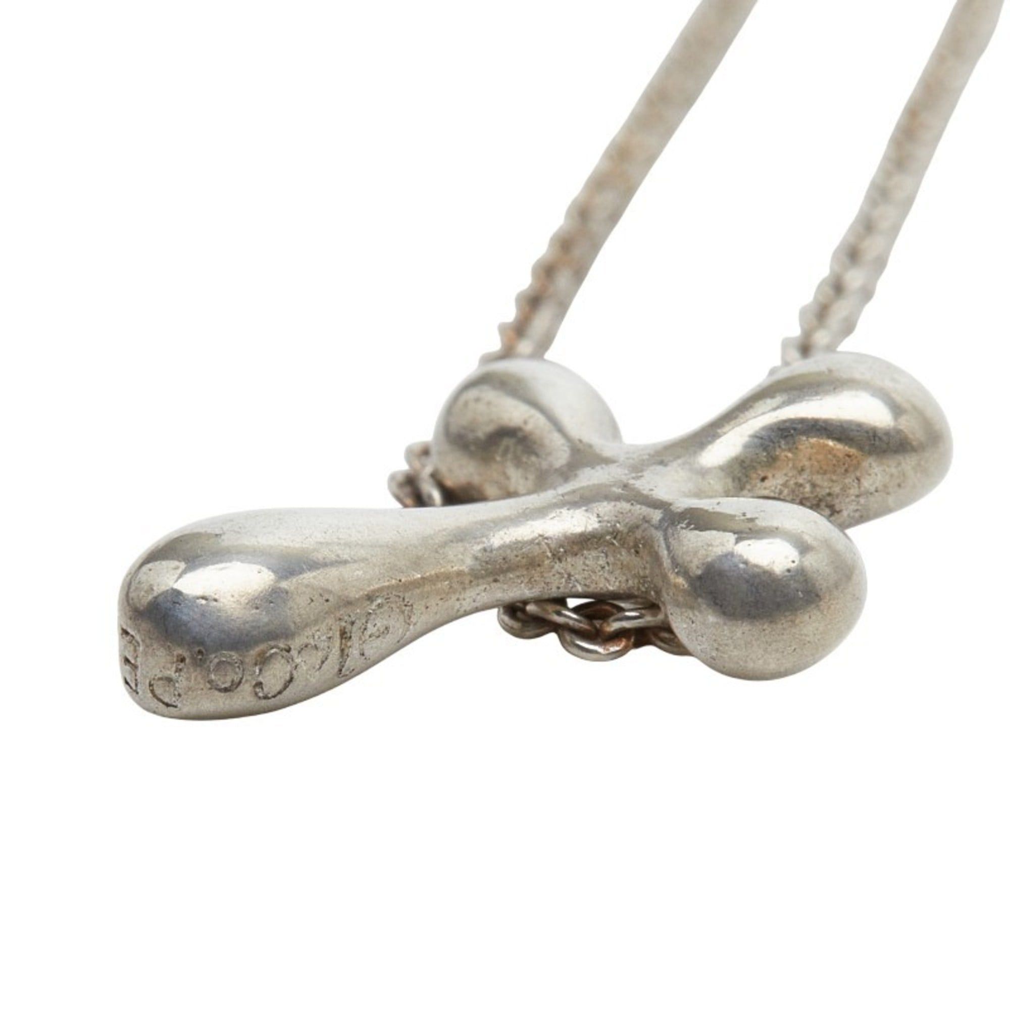 Tiffany & Co. Tiffany & Co. Small Cross Necklace in 925 Sterling Silver for Women Size ONE SIZE - 7 Thumbnail