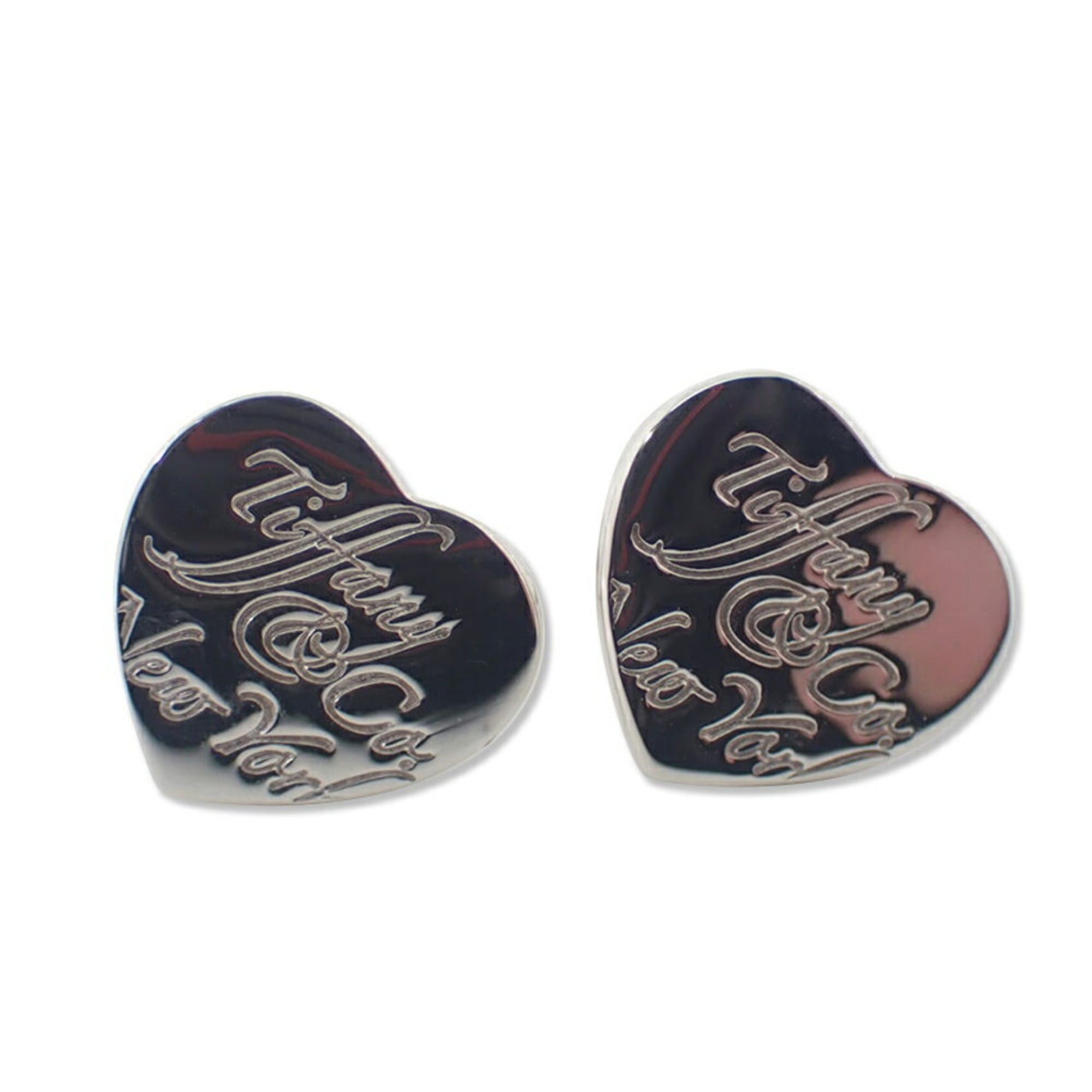 Tiffany & Co. TIFFANY 925 Notes Heart Earrings Size ONE SIZE - 2 Thumbnail