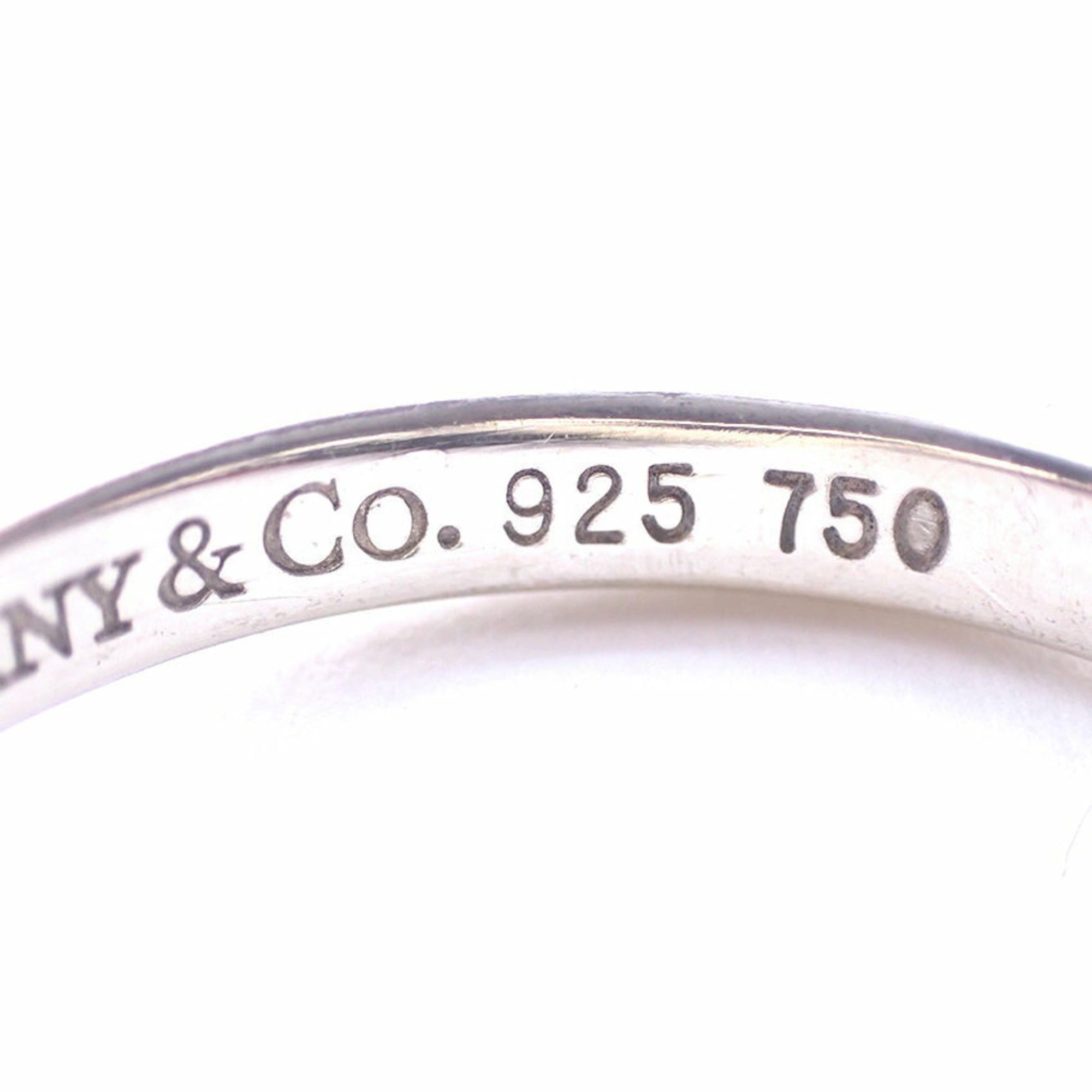 Tiffany & Co. TIFFANY 925 750 Heart Ring, size 9 Size ONE SIZE - 9 Thumbnail