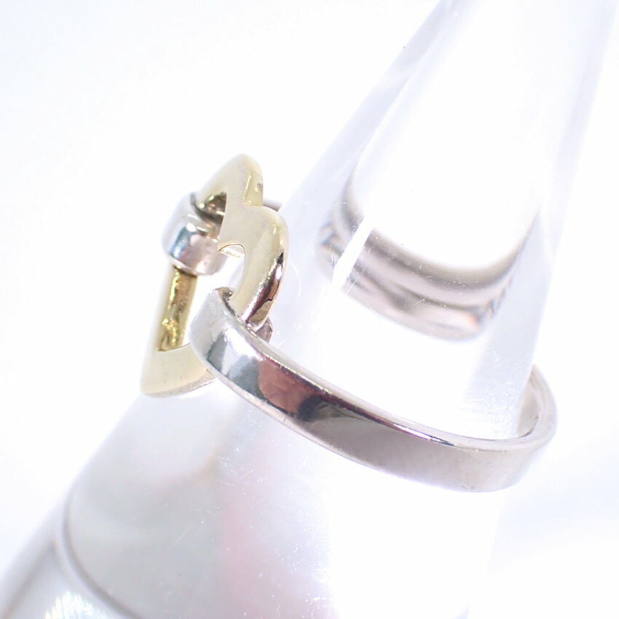 Tiffany & Co. TIFFANY 925 750 Heart Ring, size 9 Size ONE SIZE - 3 Thumbnail