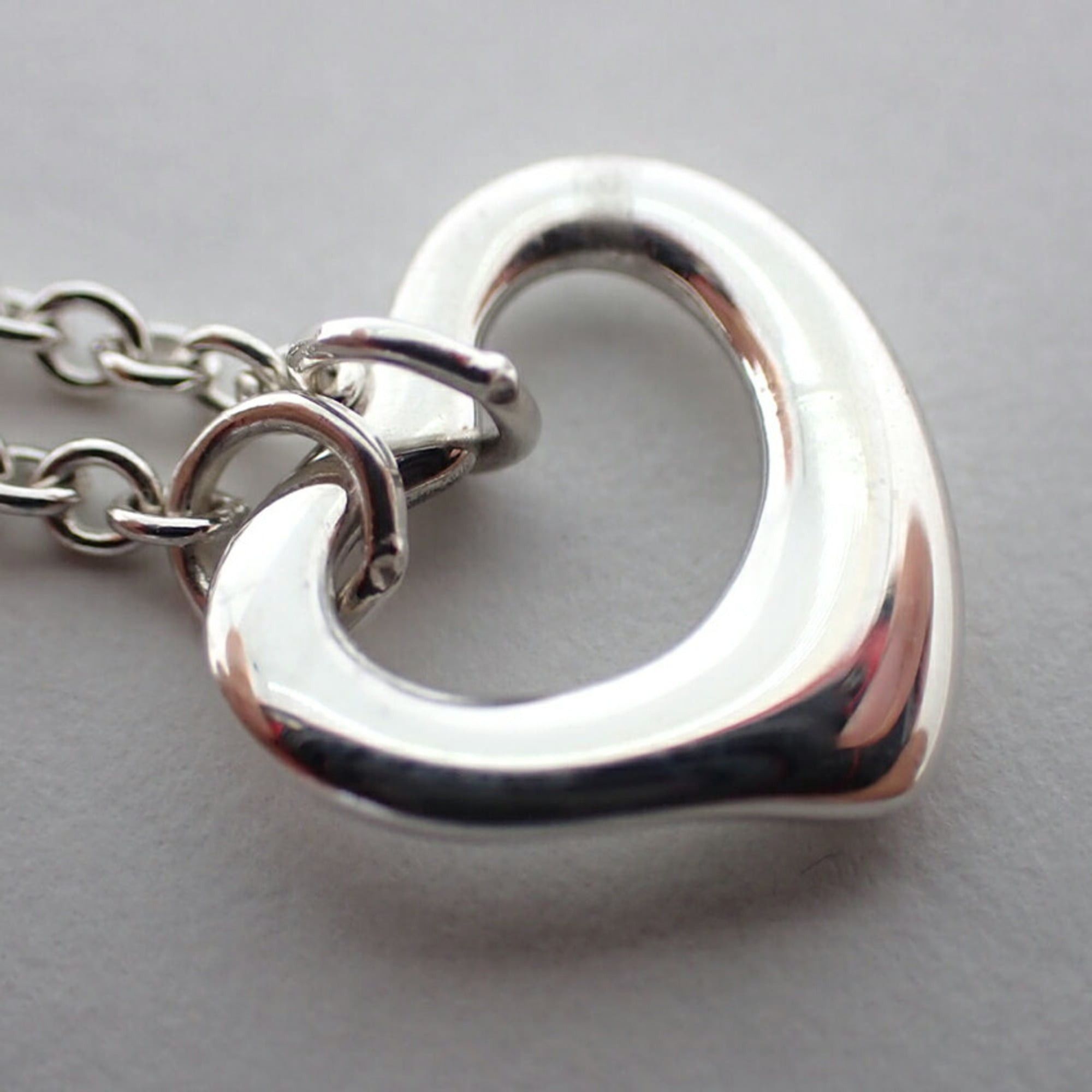 Tiffany & Co. TIFFANY 925 Heart 3-Piece Station Pendant Necklace Size ONE SIZE - 6 Thumbnail