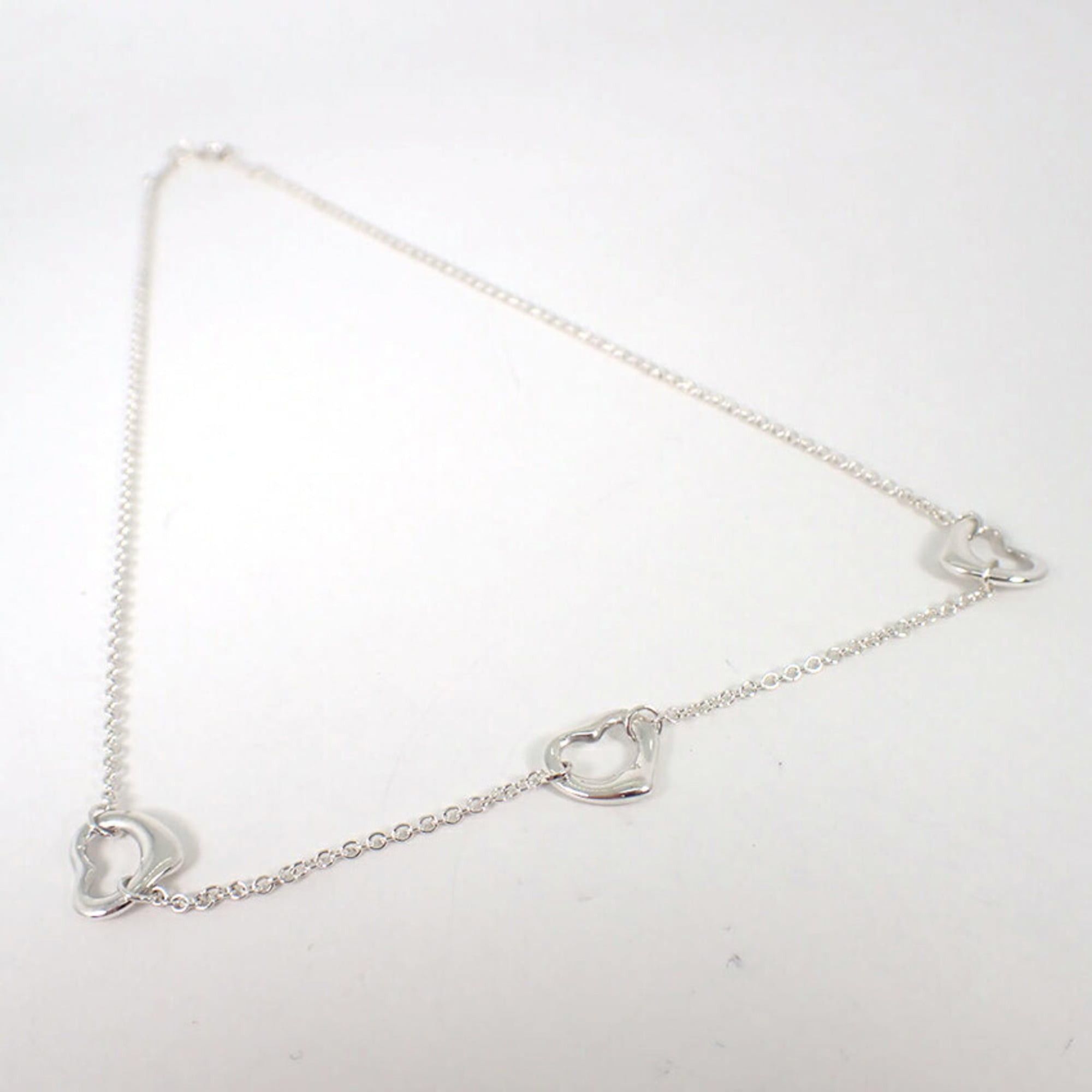 Tiffany & Co. TIFFANY 925 Heart 3-Piece Station Pendant Necklace Size ONE SIZE - 4 Thumbnail