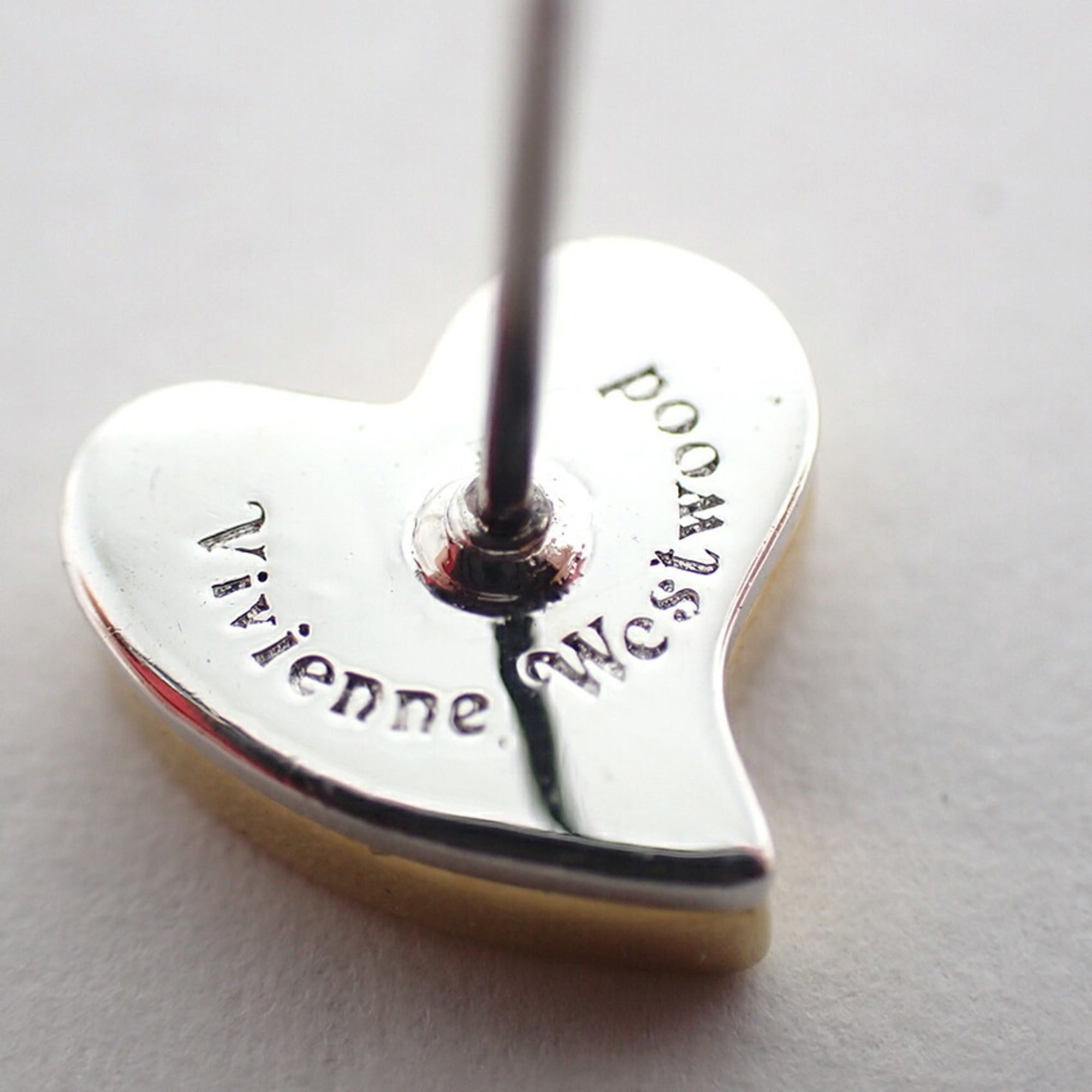 Vivienne Westwood Vivienne Westwood Orb Heart Earrings Size ONE SIZE - 8 Thumbnail