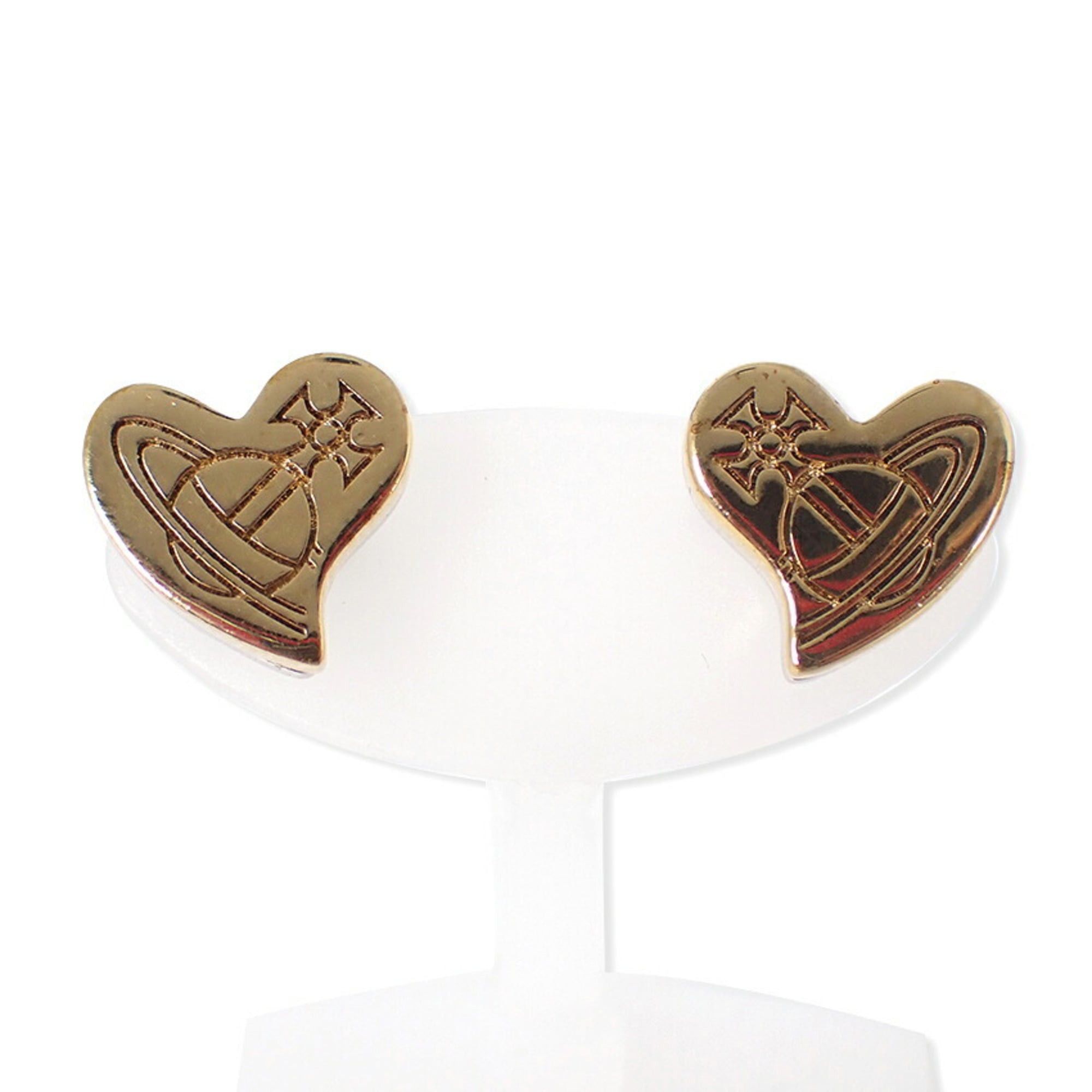 Vivienne Westwood Vivienne Westwood Orb Heart Earrings Size ONE SIZE - 2 Thumbnail