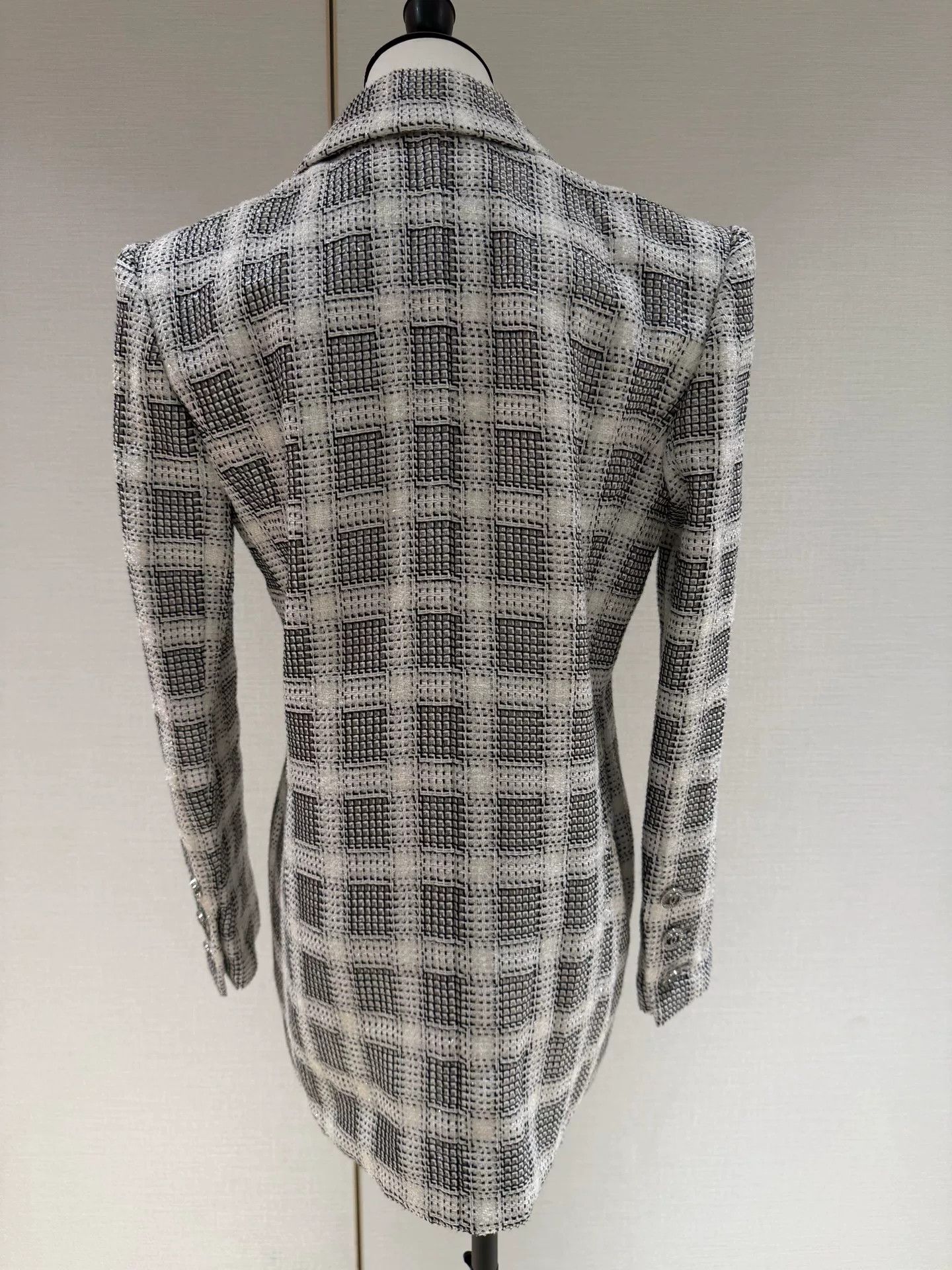 Chanel Chanel 2020 Plaid Double-Breasted Jacket Size US S / EU 44-46 / 1 - 2 Thumbnail