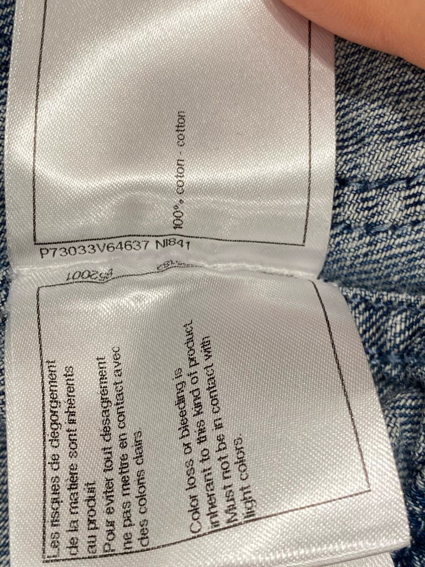Chanel Chanel 2022 Denim Jacket FR34 Size US XS / EU 42 / 0 - 6 Thumbnail