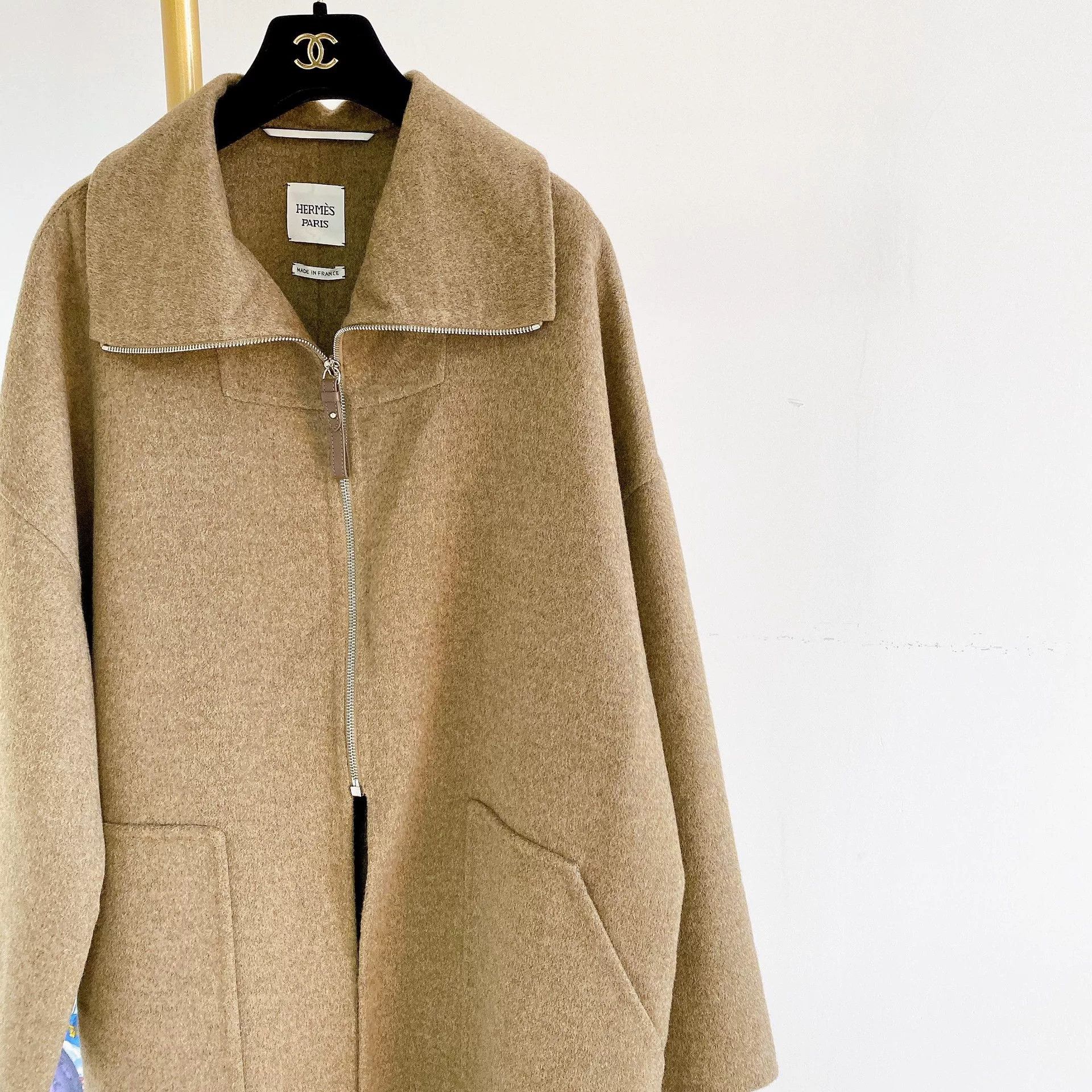 Hermes Hermes Solid Cashmere Coat Size 36 Size US S / EU 44-46 / 1 - 3 Thumbnail
