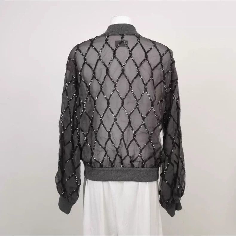 Brunello Cucinelli Brunello Cucinelli Beaded Jacket Size US XS / EU 42 / 0 - 2 Thumbnail