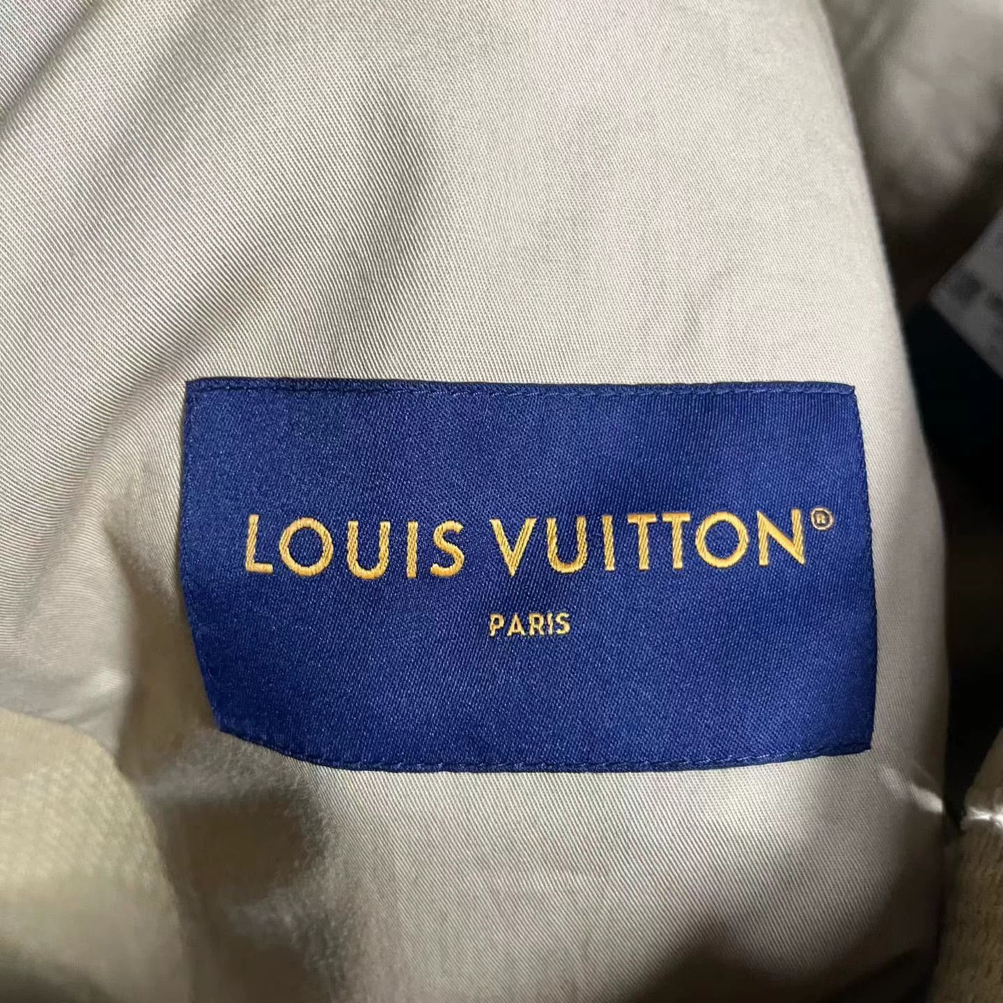 Louis Vuitton Louis Vuitton 24 Khaki Letter Knit Jacket Size US XL / EU 56 / 4 - 2 Thumbnail
