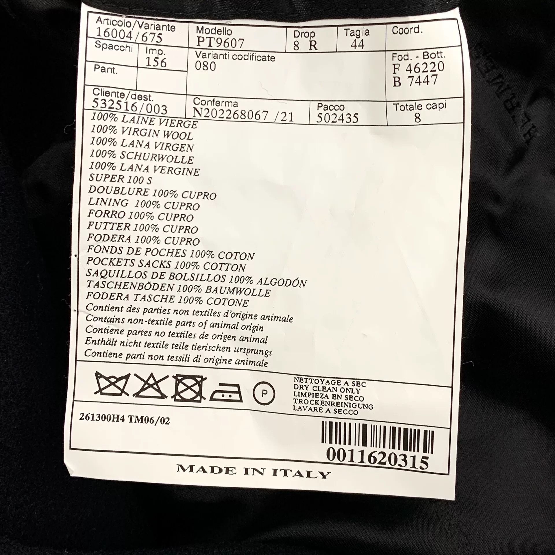 Hermes hermes black wool long coat with collar Size US L / EU 52-54 / 3 - 6 Thumbnail