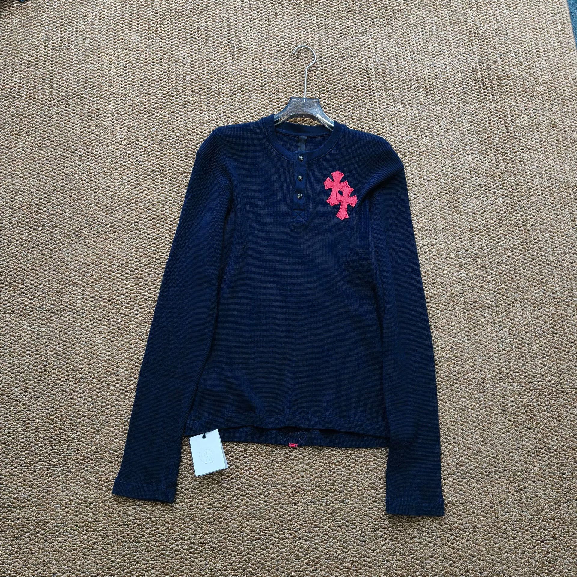 Chrome Hearts Chrome Hearts Waffle Knit Long Sleeve Top Size US S / EU 44-46 / 1 - 2 Thumbnail
