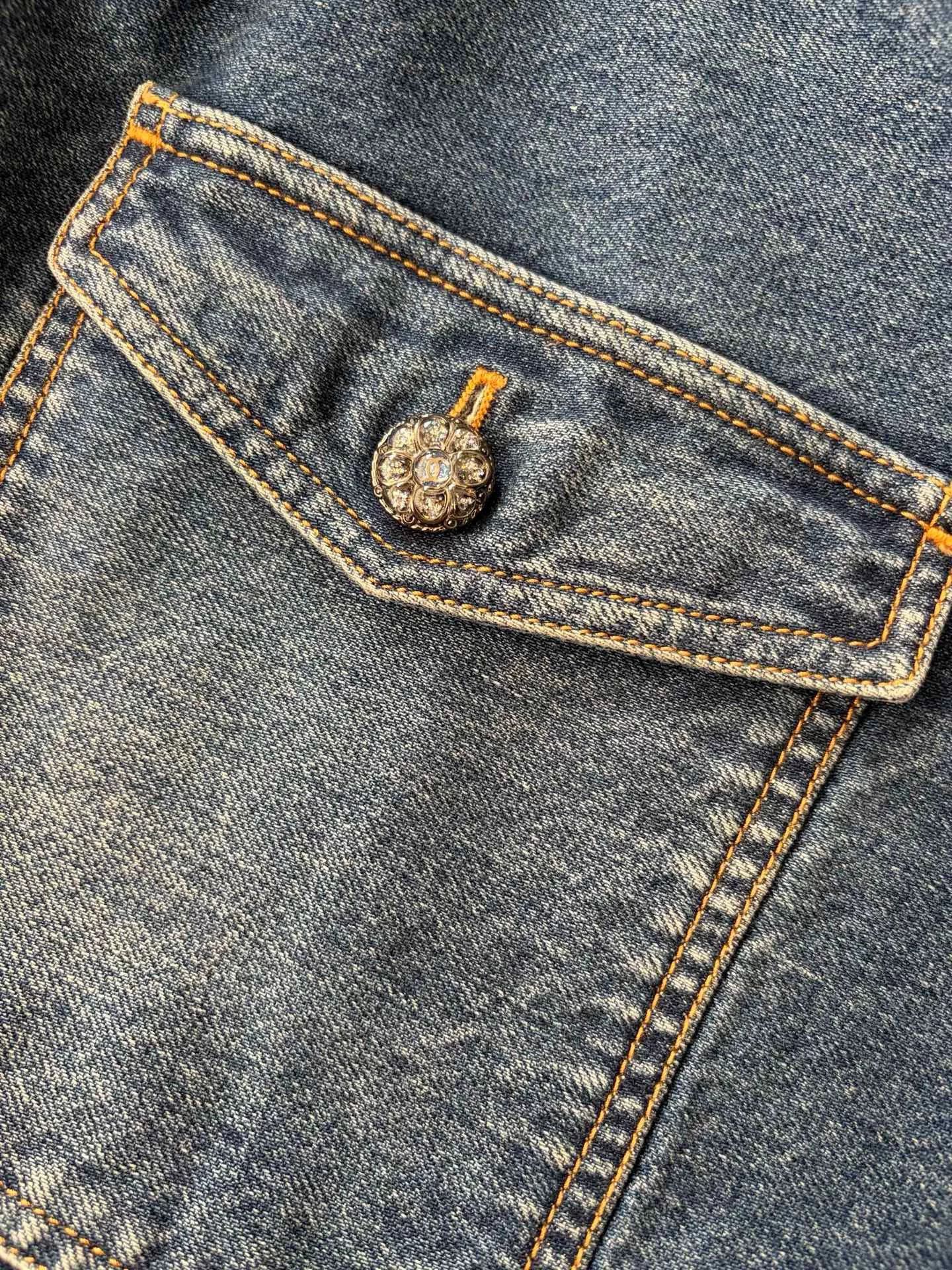 Chanel Chanel 24S Denim Pullover Top Size US S / EU 44-46 / 1 - 4 Thumbnail