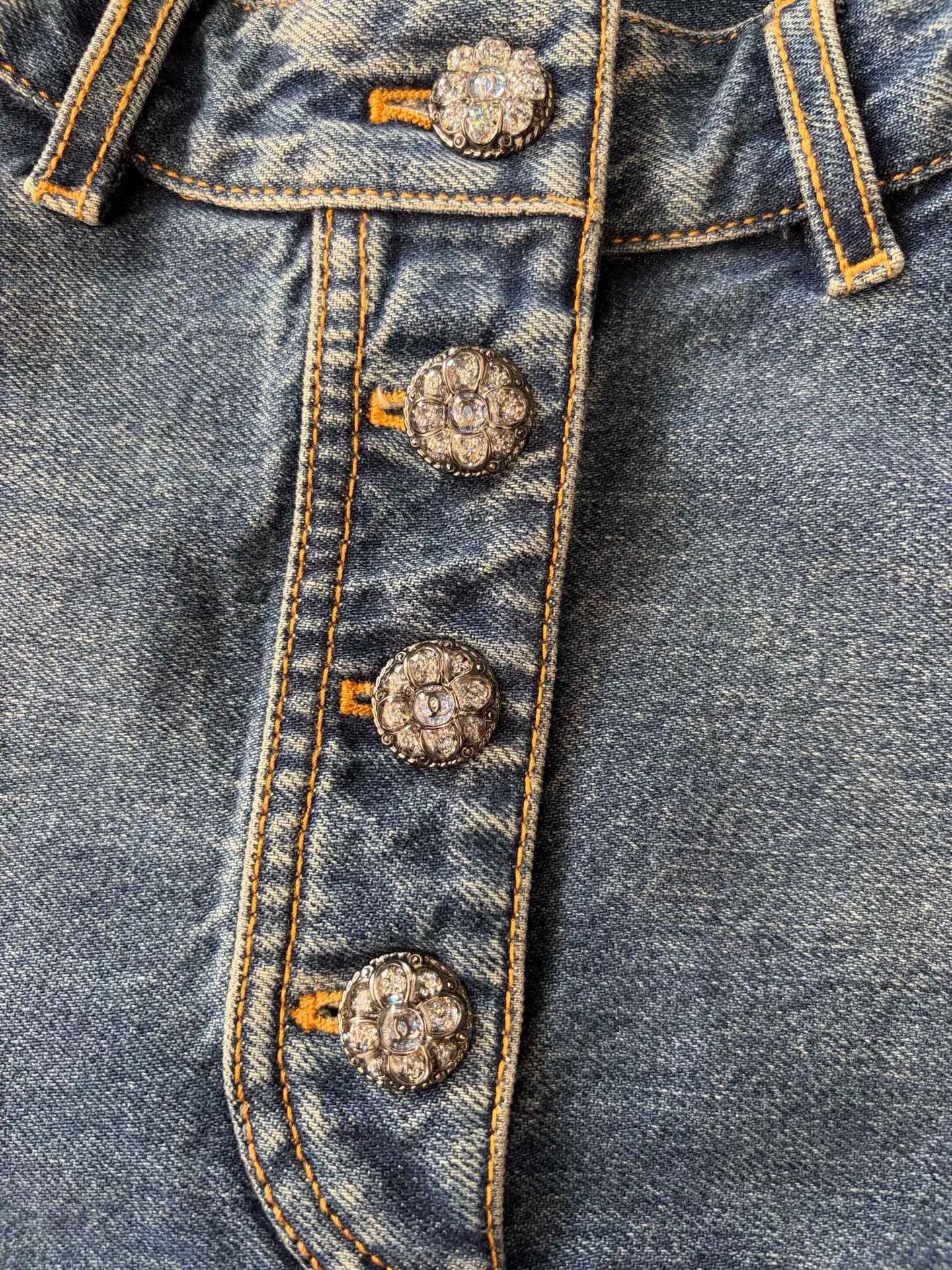 Chanel Chanel 24S Denim Pullover Top Size US S / EU 44-46 / 1 - 3 Thumbnail