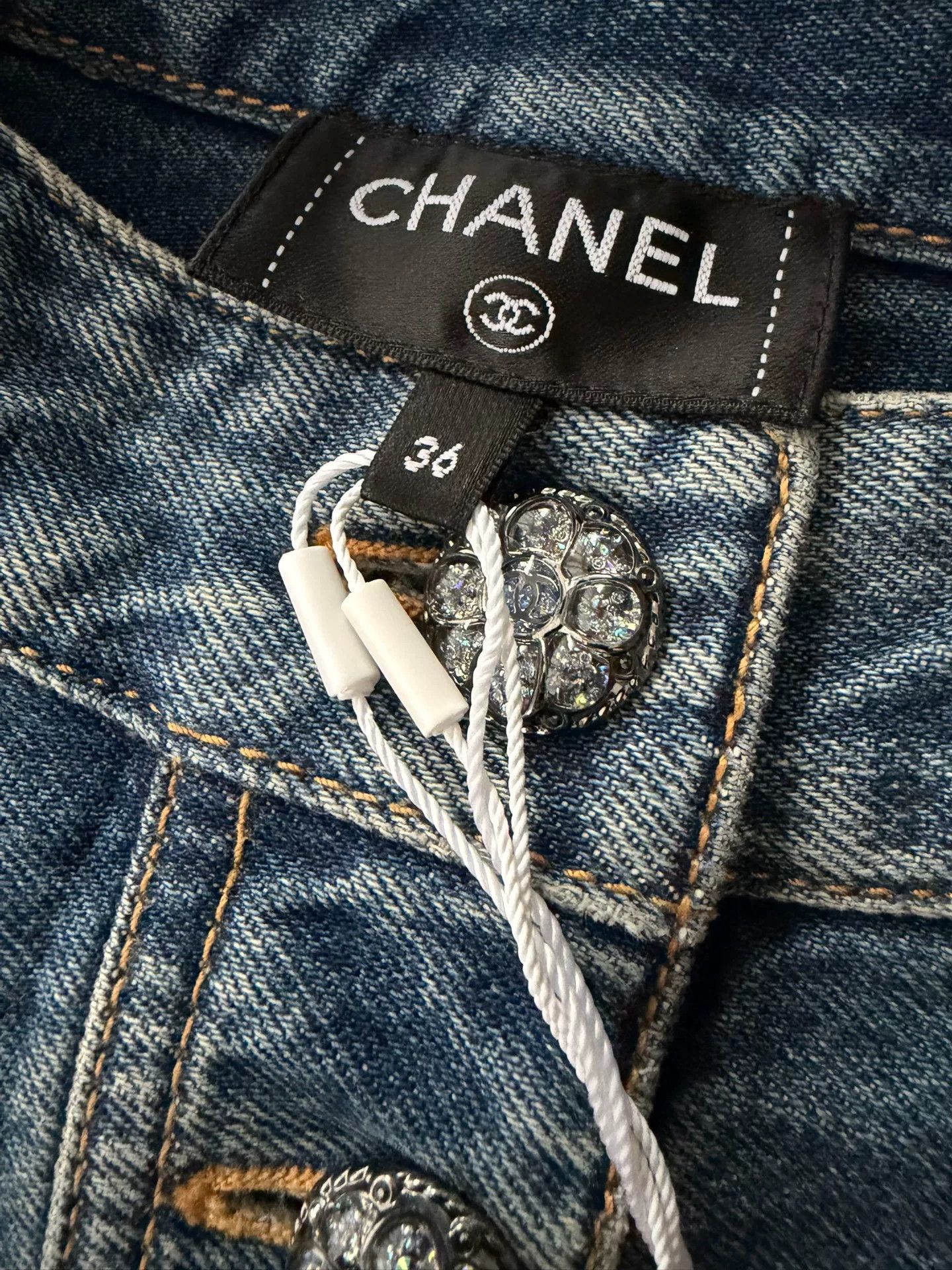 Chanel Chanel 24S Denim Pullover Top Size US S / EU 44-46 / 1 - 5 Thumbnail