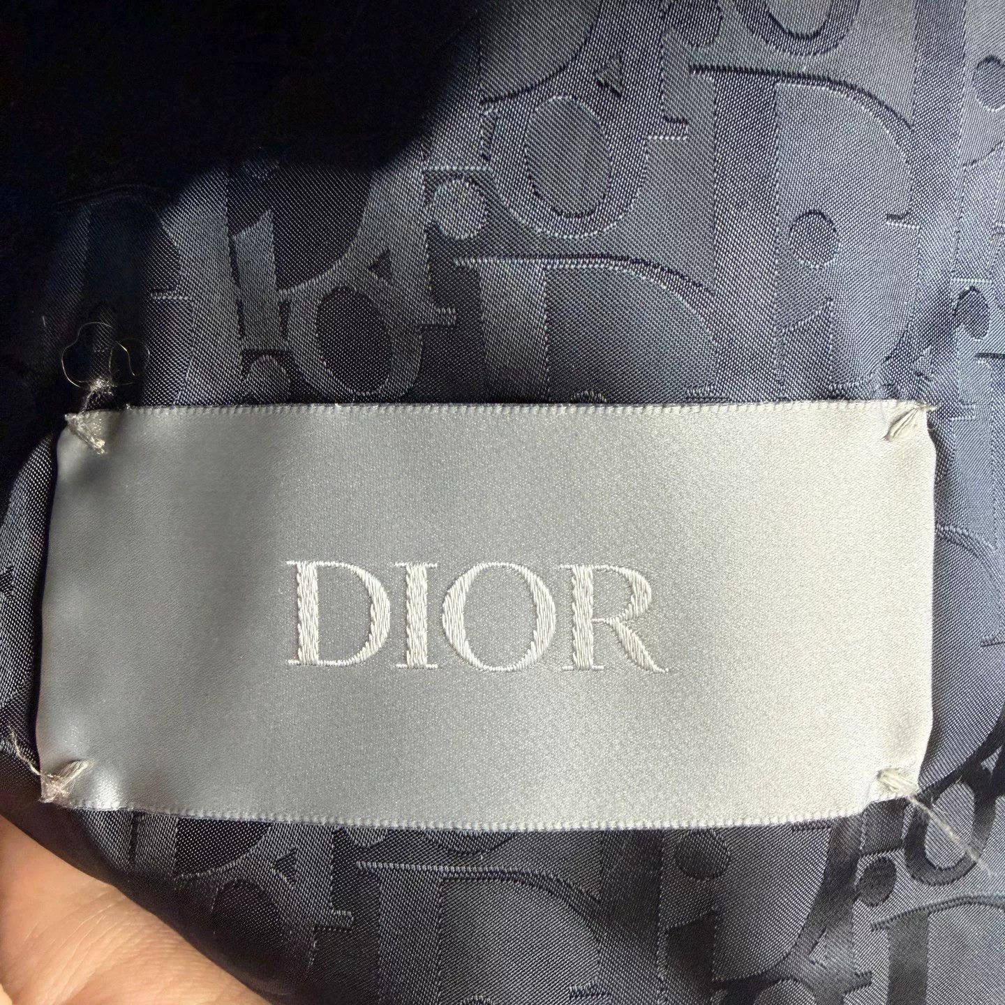 Dior Dior Oblique Quilted Down Jacket Black Size US XXL / EU 58 / 5 - 3 Thumbnail