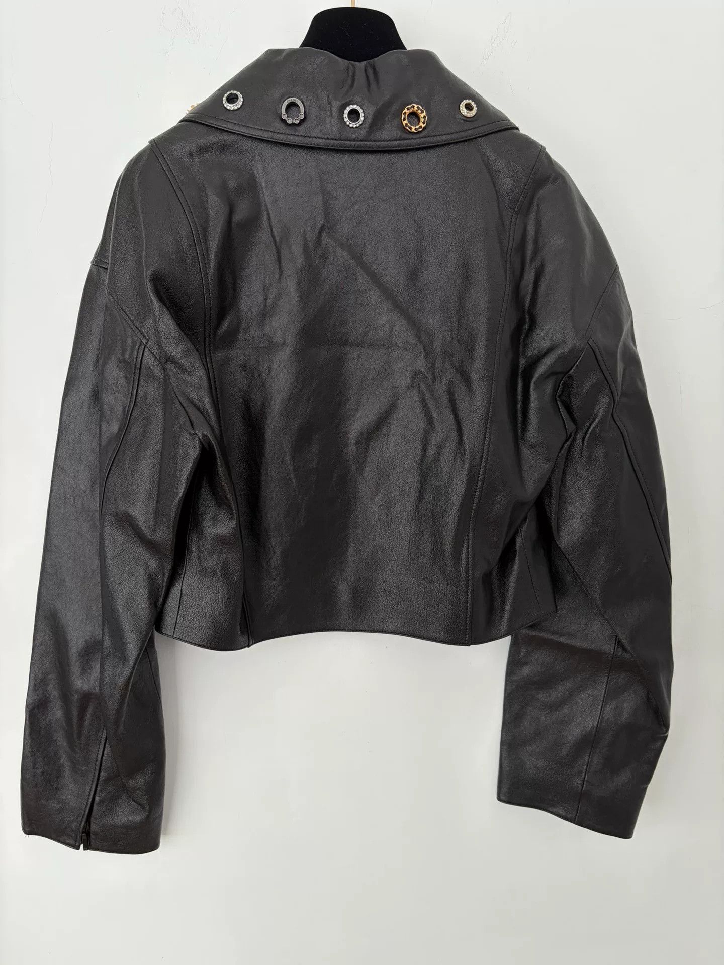 Chanel Chanel 22p Leather Moto Jacket Size US M / EU 48-50 / 2 - 2 Thumbnail