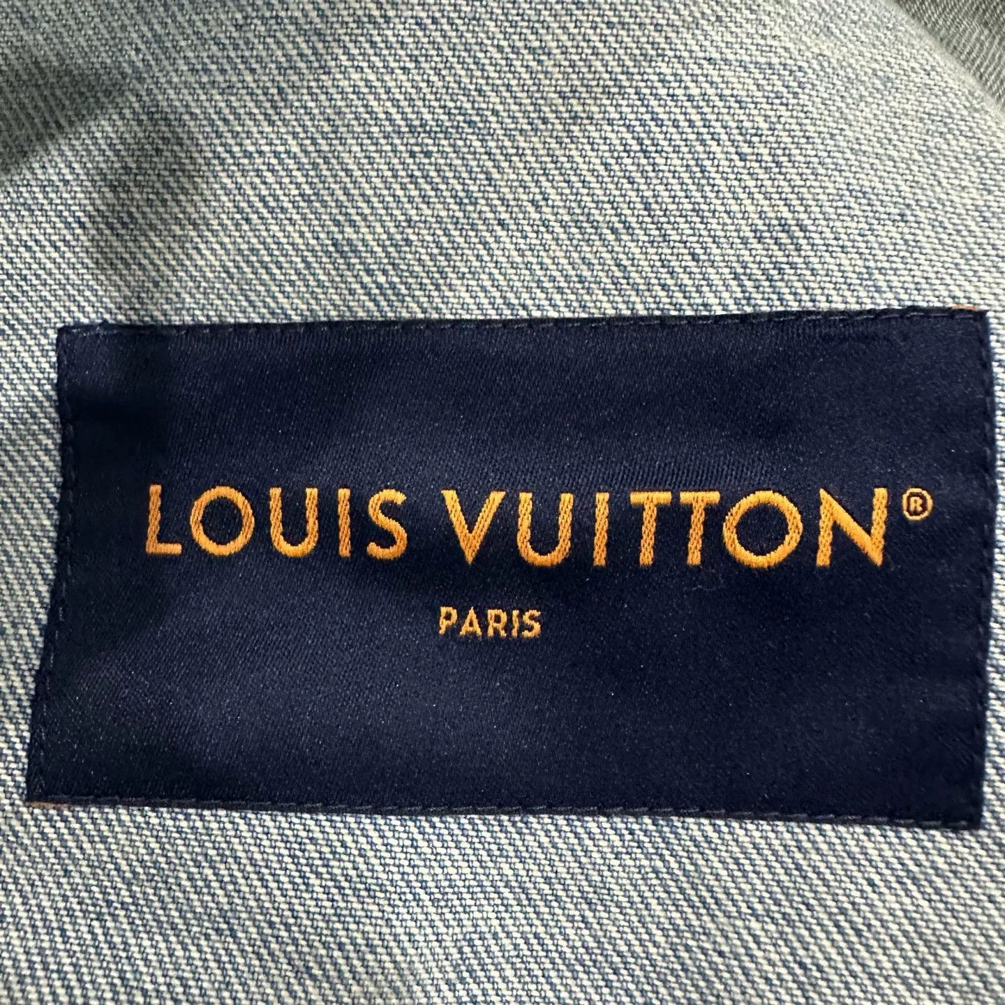 Louis Vuitton Louis Vuitton Checkerboard Logo Denim Jacket Size US L / EU 52-54 / 3 - 3 Thumbnail