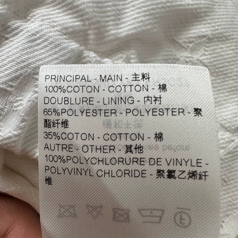 Louis Vuitton Louis Vuitton White Monogram Jacket Size US XS / EU 42 / 0 - 4 Thumbnail