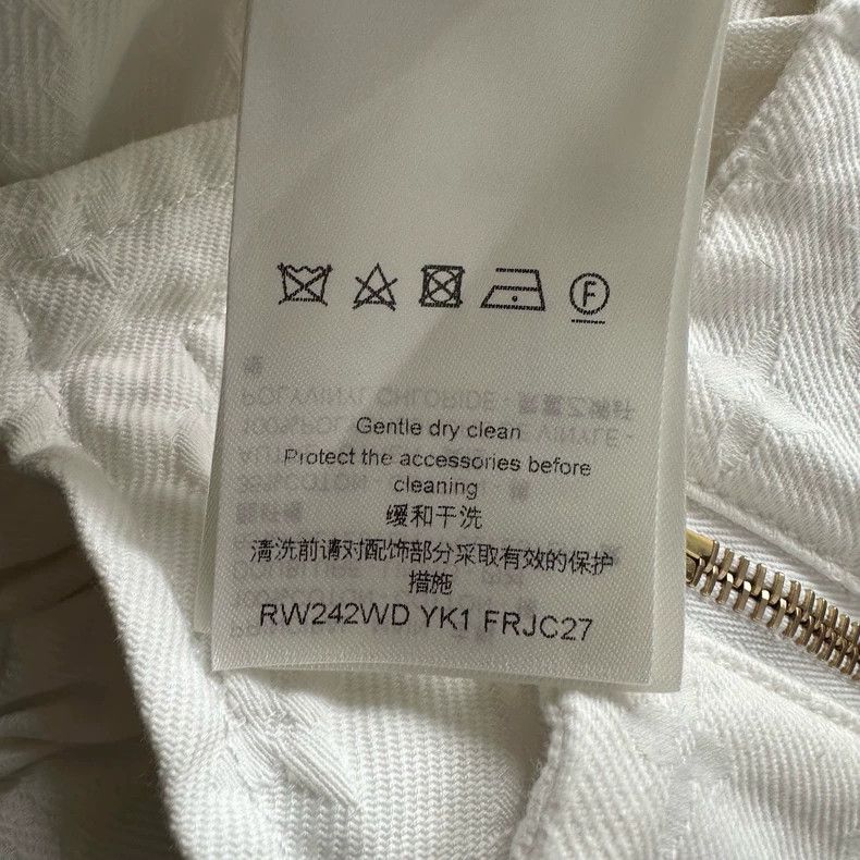 Louis Vuitton Louis Vuitton White Monogram Jacket Size US XS / EU 42 / 0 - 5 Thumbnail