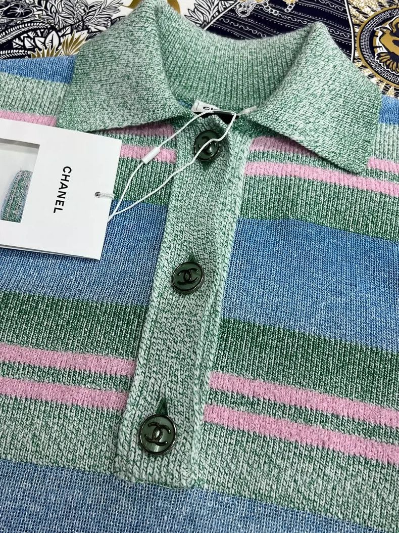 Chanel Chanel 23SS Colorblock Polo Dress Size US XS / EU 42 / 0 - 3 Thumbnail