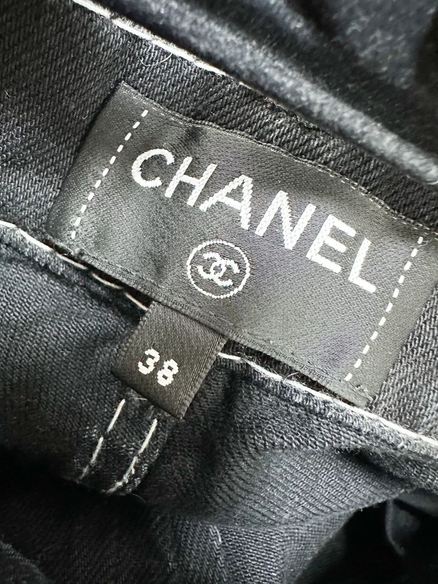 Chanel Chanel Coco Neige Wide-Leg Pants Black Size US 38 / EU 54 - 5 Thumbnail