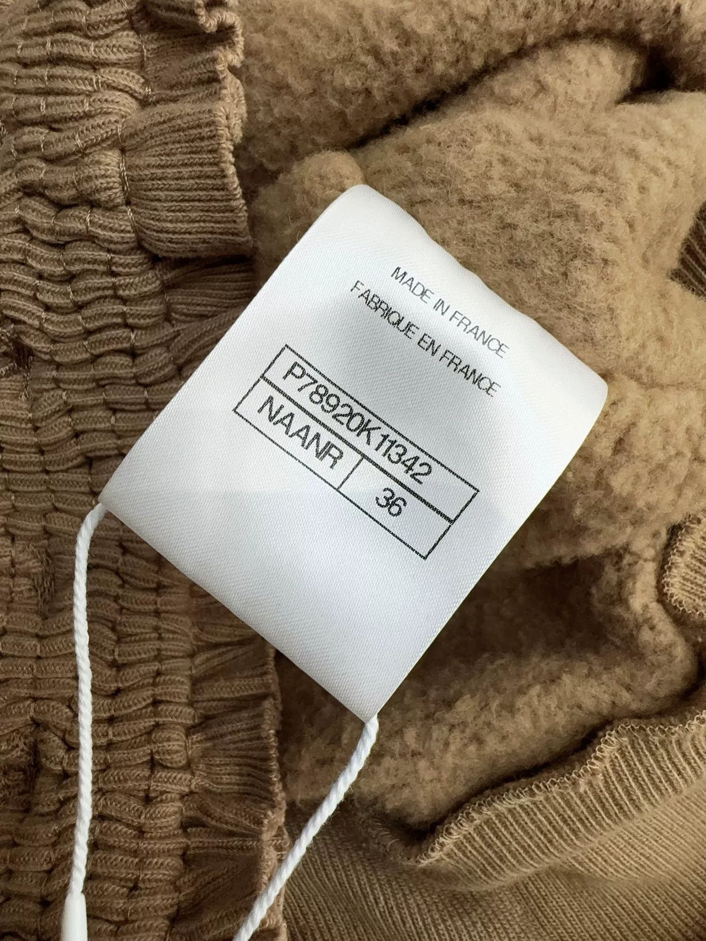 Chanel Chanel Brown Teddy Crewneck Logo Sweatshirt Size US M / EU 48-50 / 2 - 6 Thumbnail