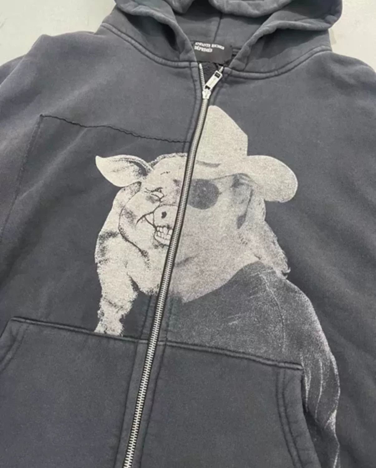 Enfants Riches Deprimes Enfants Riches Déprimés Pig Man Zip Hoodie Size US M / EU 48-50 / 2 - 3 Thumbnail