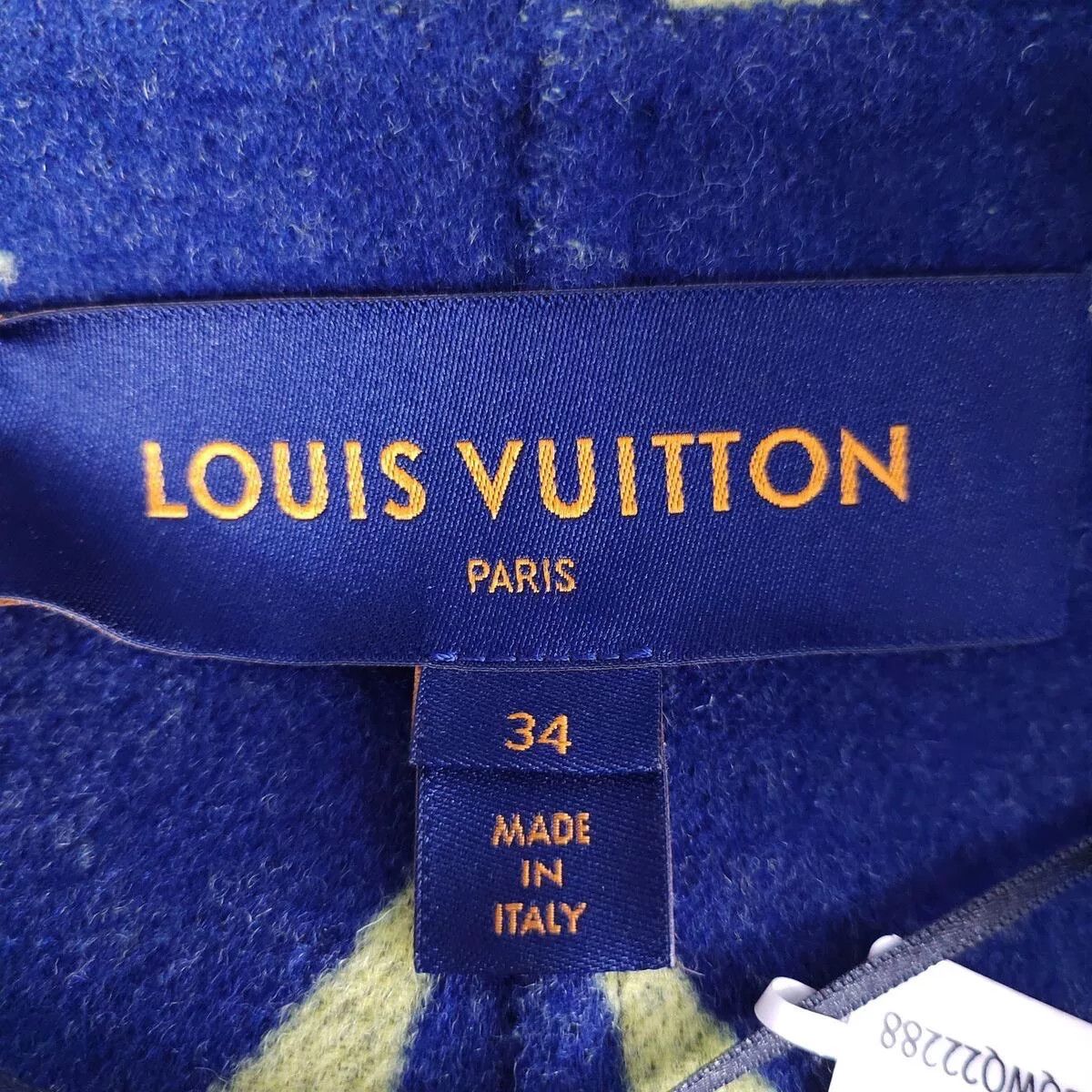 Louis Vuitton Louis Vuitton Blue Coat Size 34 Size US XS / EU 42 / 0 - 4 Thumbnail