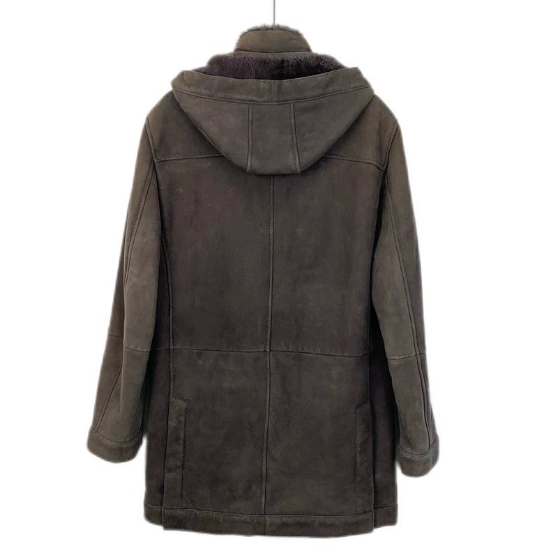 Brunello Cucinelli Brunello Cucinelli Brown Leather Jacket XS Size US XS / EU 42 / 0 - 2 Thumbnail