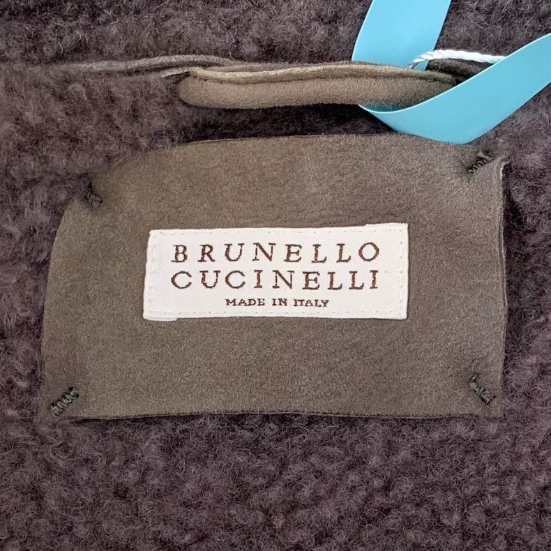 Brunello Cucinelli Brunello Cucinelli Brown Leather Jacket XS Size US XS / EU 42 / 0 - 6 Thumbnail