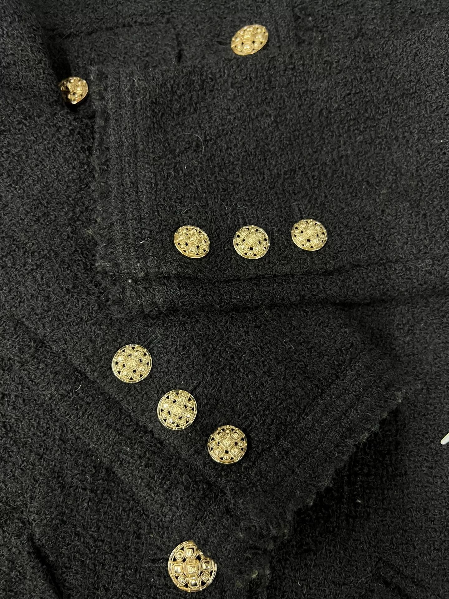 Chanel Chanel Rue Cambon Black Gold Jacket Size US L / EU 52-54 / 3 - 3 Thumbnail