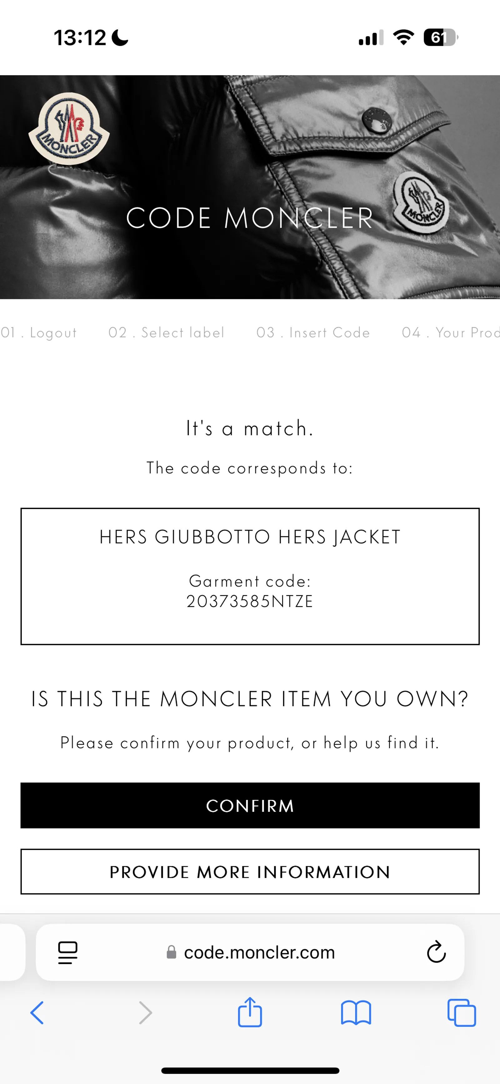Moncler Grenoble Moncler HERS Short Down Jacket Down Jacket Size US S / EU 44-46 / 1 - 7 Thumbnail