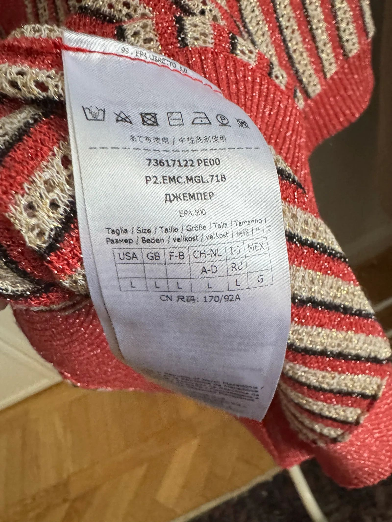 CO Max & Co / Missoni Shall we Top Size L / US 10 / IT 46 - 3 Thumbnail