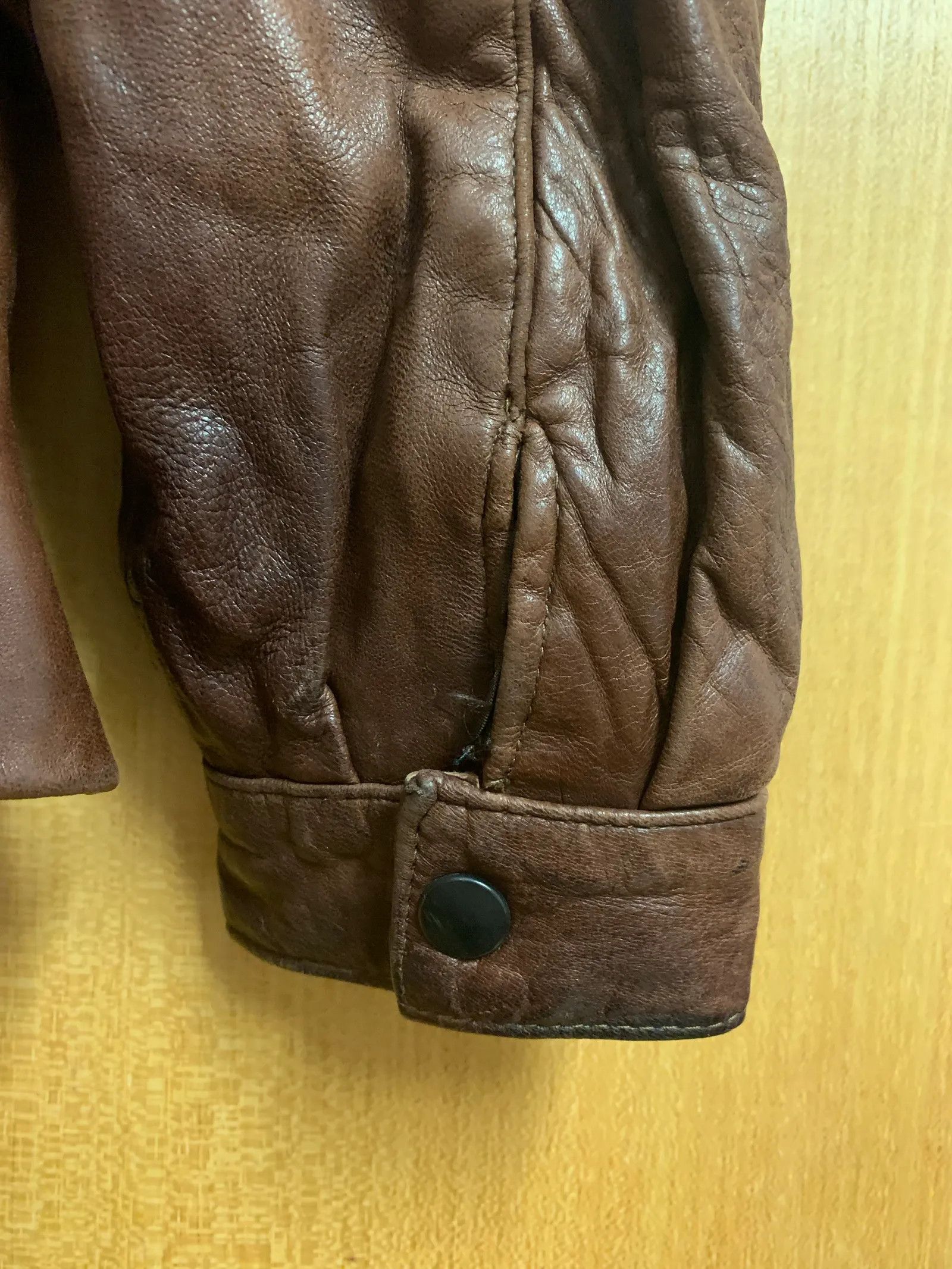 Vintage Vintage Leather Jacket Size XL / US 12-14 / IT 48-50 - 12 Thumbnail