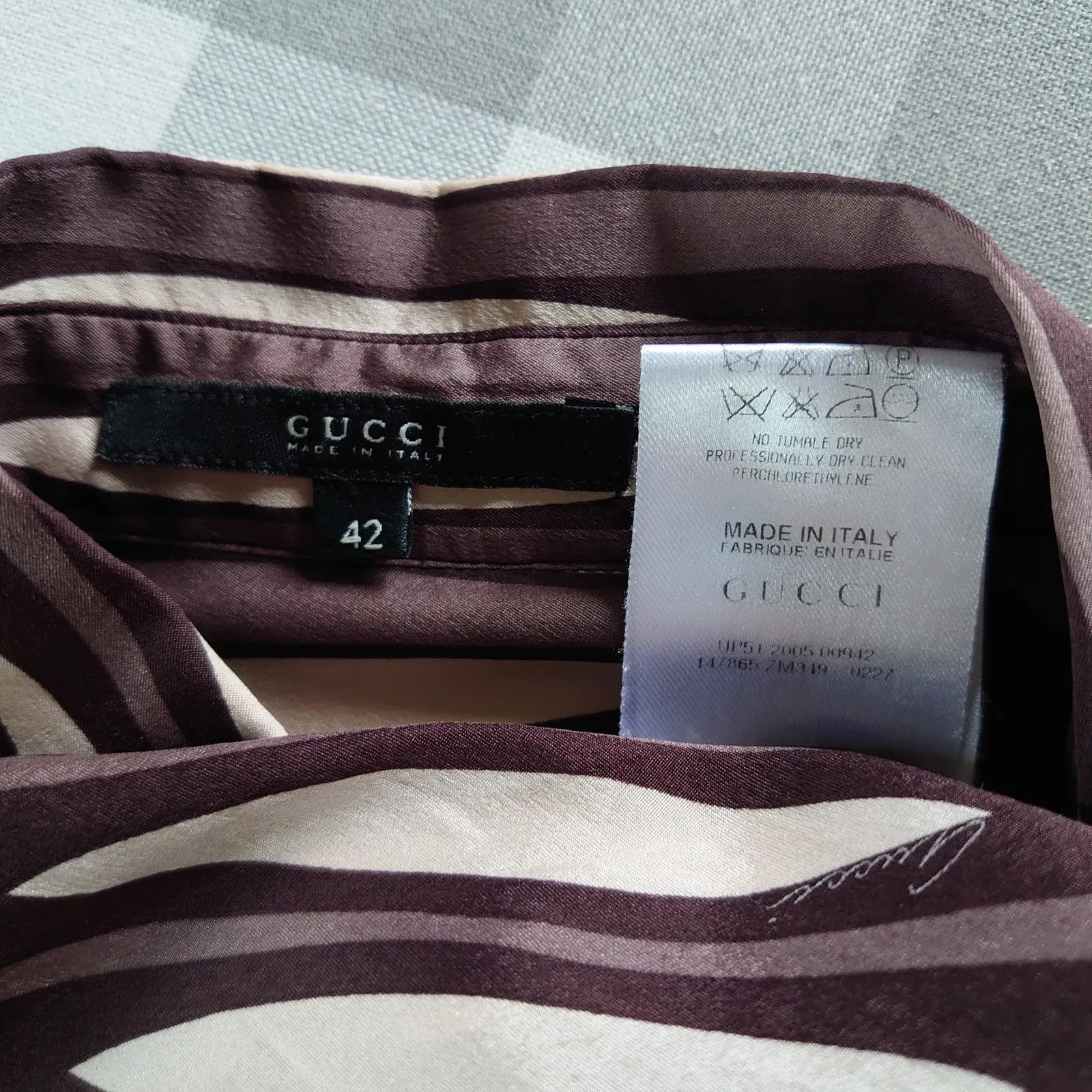 Gucci Gucci vintage Shirt Size XS / US 0-2 / IT 36-38 - 2 Thumbnail