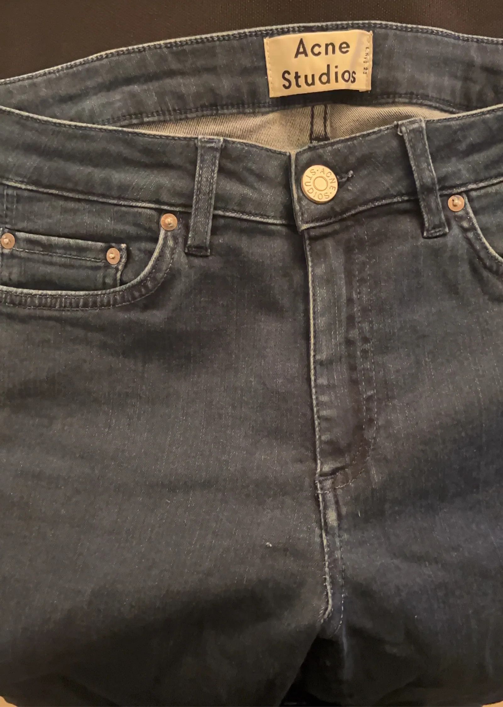 Acne Studios Acne Studios Skin 5 Pistol Blue Jeans Size 28" / US 6 / IT 42 - 5 Thumbnail