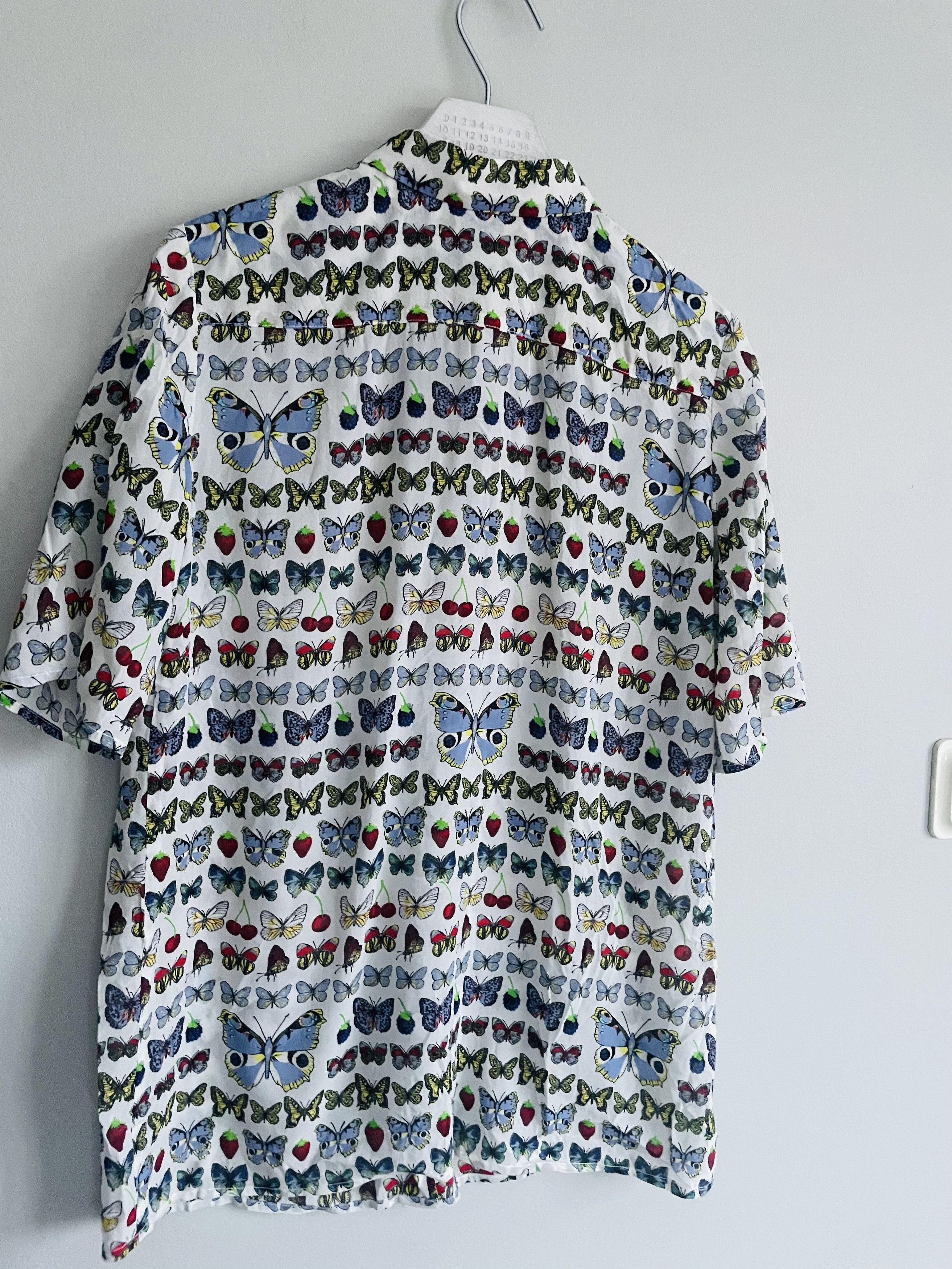 Versace Versace Butterfly silk blouse Blouse Size XS / US 0-2 / IT 36-38 - 4 Thumbnail