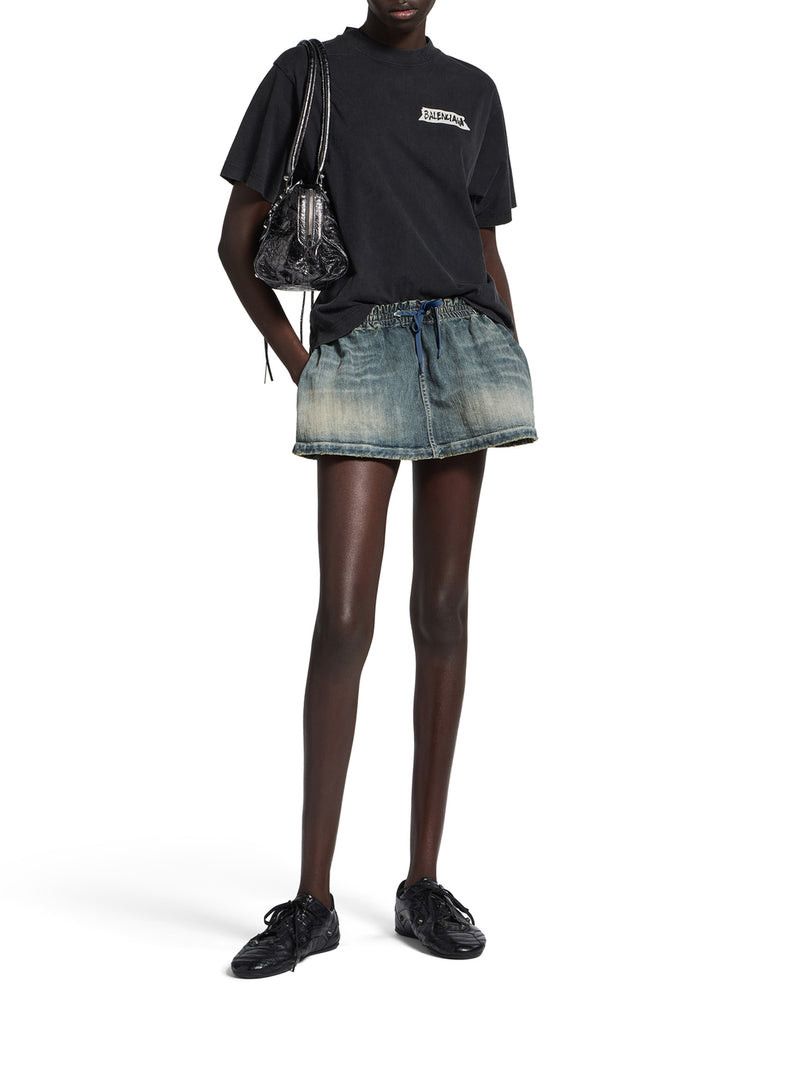 Balenciaga WOMEN`S MEDIUM FIT MASKING TAPE T-SHIRT Size L / US 10 / IT 46 - 2 Thumbnail