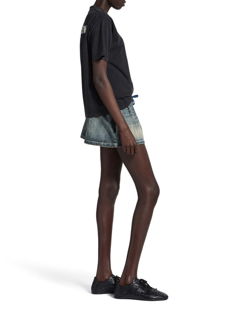 Balenciaga WOMEN`S MEDIUM FIT MASKING TAPE T-SHIRT Size L / US 10 / IT 46 - 5 Thumbnail