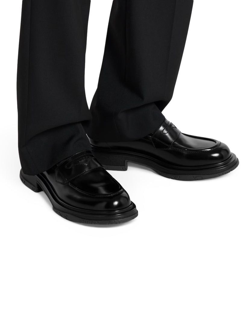 Gucci LOAFER WITH TONE-ON-TONE LOGO Size US 11 / EU 44 - 3 Thumbnail