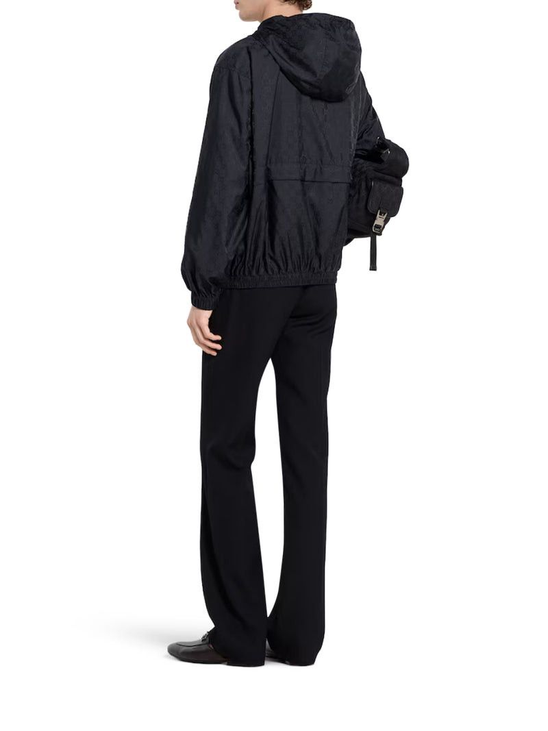 Gucci NYLON JACKET WITH ALLOVER GG LOGO Size US L / EU 52-54 / 3 - 2 Thumbnail