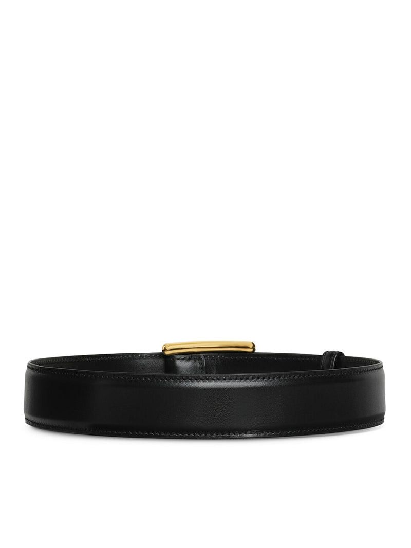Alaia CURVED LEATHER BELT Size ONE SIZE - 2 Thumbnail