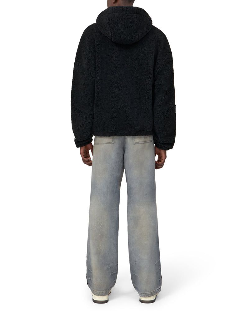 Amiri BONES FLEECE ZIP HOODIE Size US XL / EU 56 / 4 - 3 Thumbnail