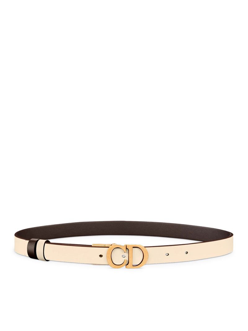 Dior REVERSIBLE SADDLE BELT IN SMOOTH CALFSKIN Size ONE SIZE - 5 Thumbnail