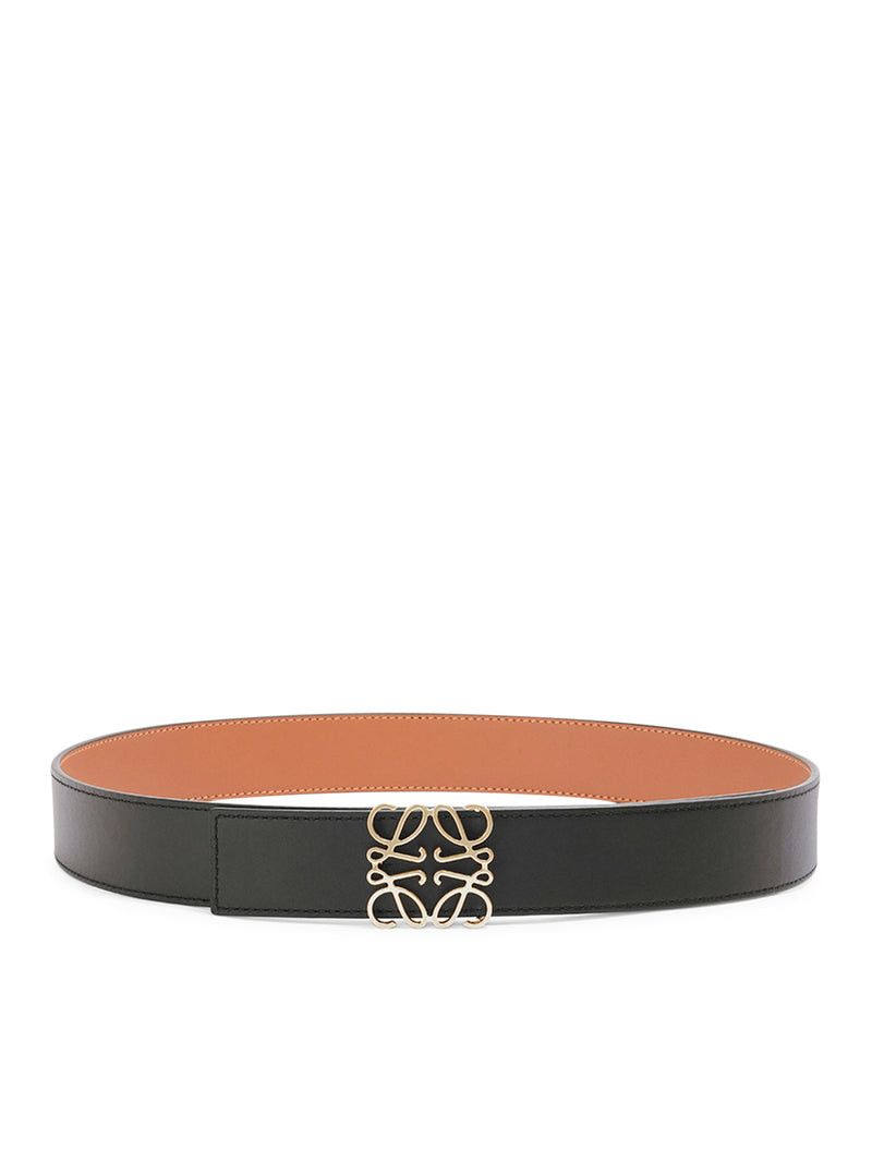 Loewe ANAGRAM REVERSIBLE BELT IN SMOOTH CALFSKIN Size ONE SIZE - 2 Thumbnail