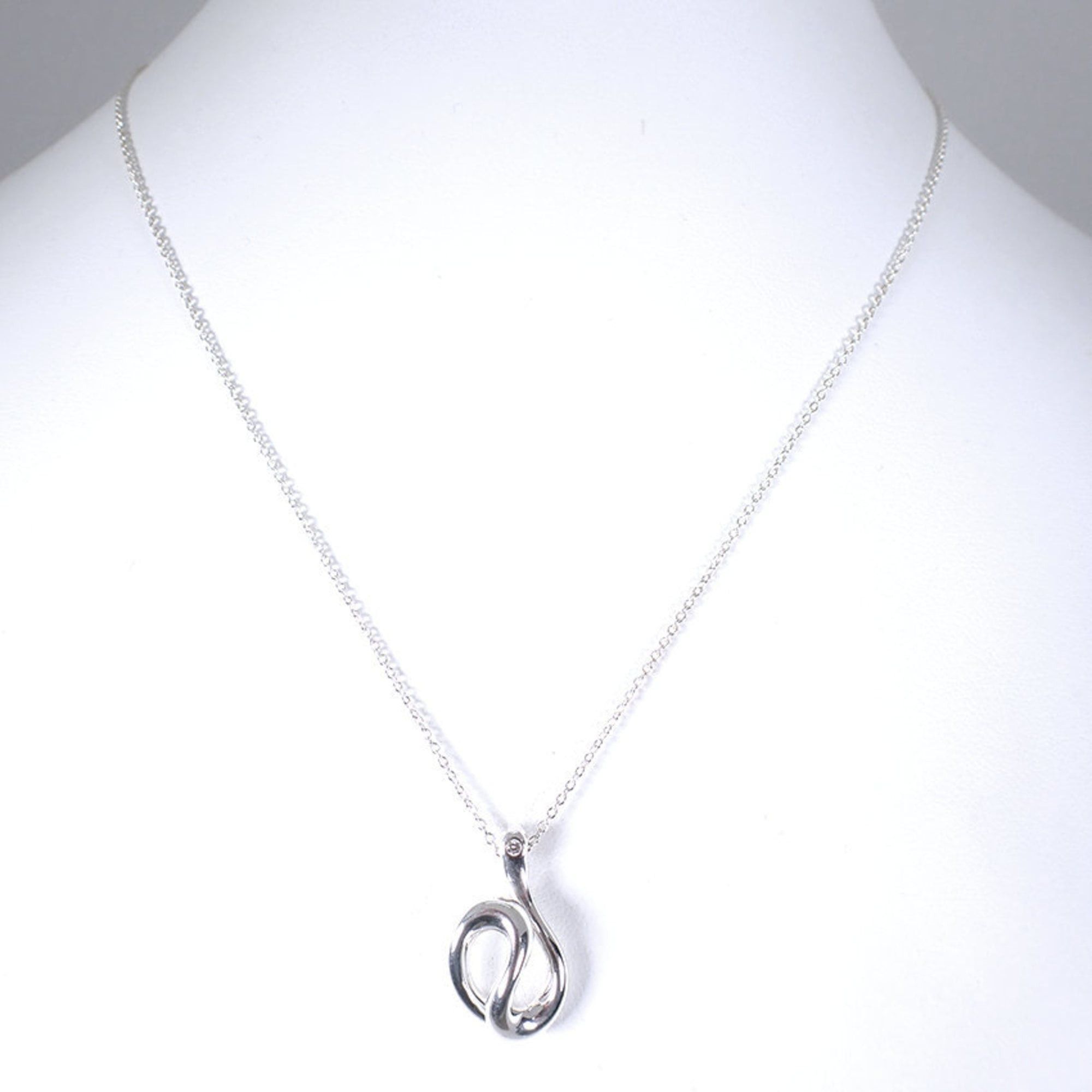 Tiffany & Co. TIFFANY 925 Wave Pendant Necklace Size ONE SIZE - 3 Thumbnail