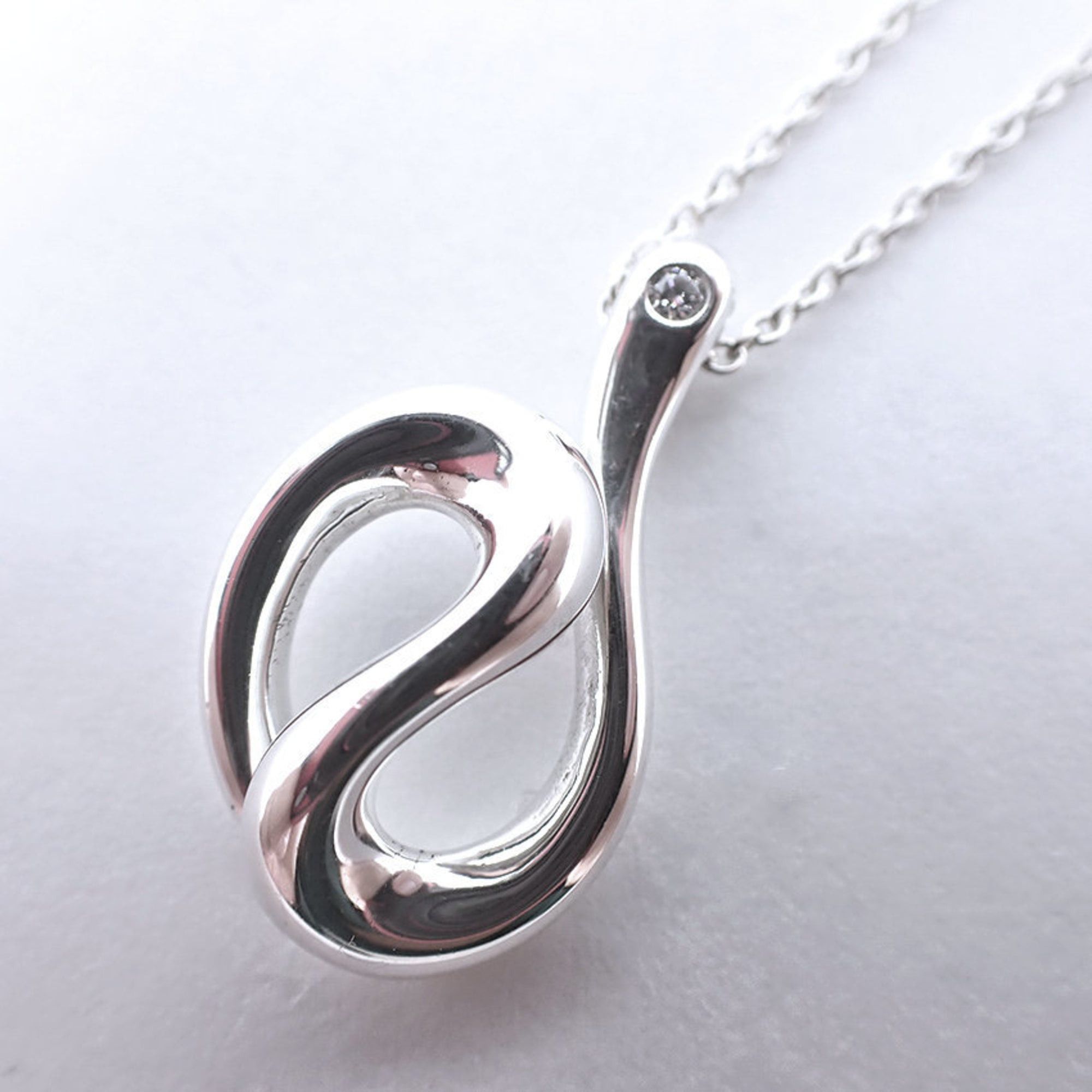 Tiffany & Co. TIFFANY 925 Wave Pendant Necklace Size ONE SIZE - 6 Thumbnail