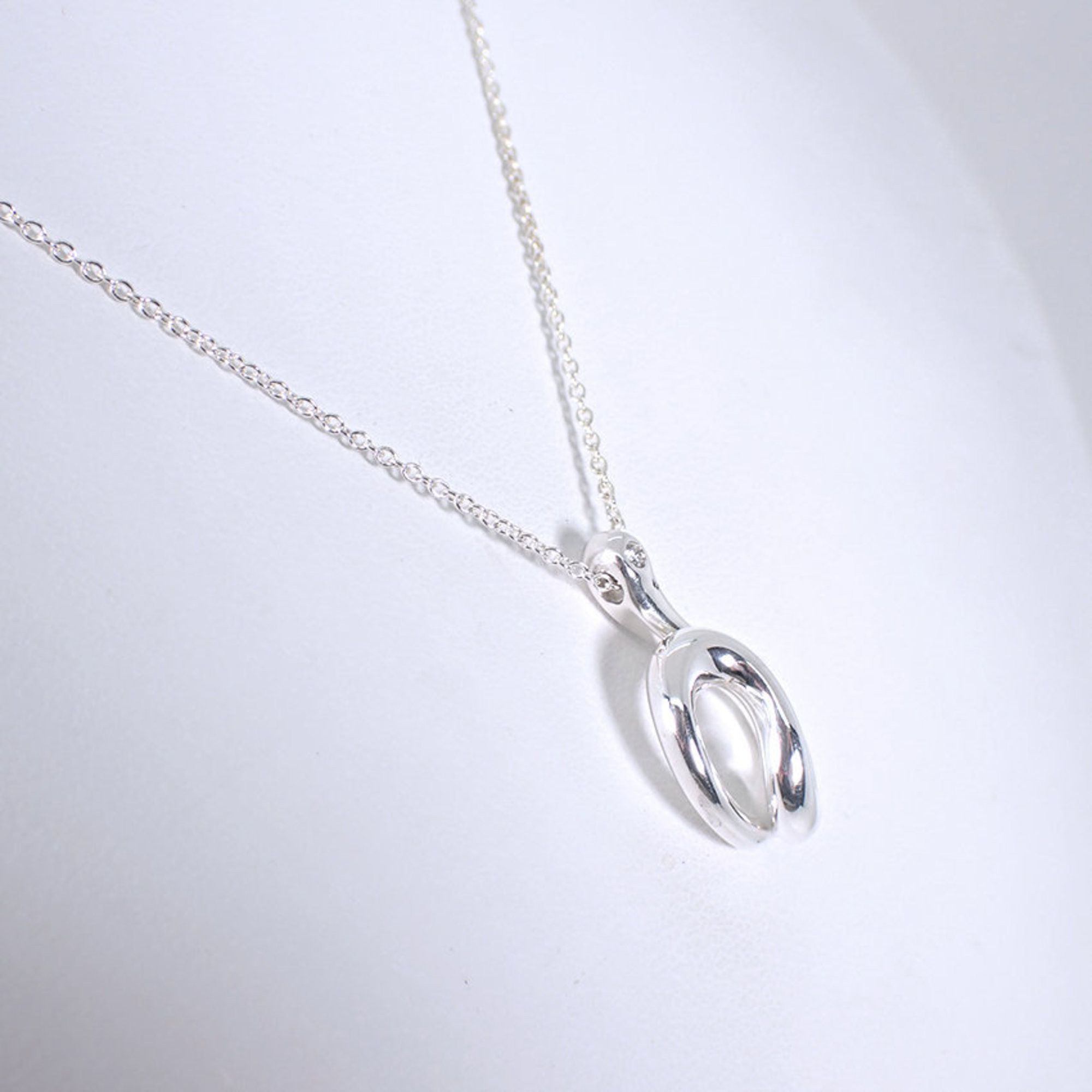 Tiffany & Co. TIFFANY 925 Wave Pendant Necklace Size ONE SIZE - 4 Thumbnail